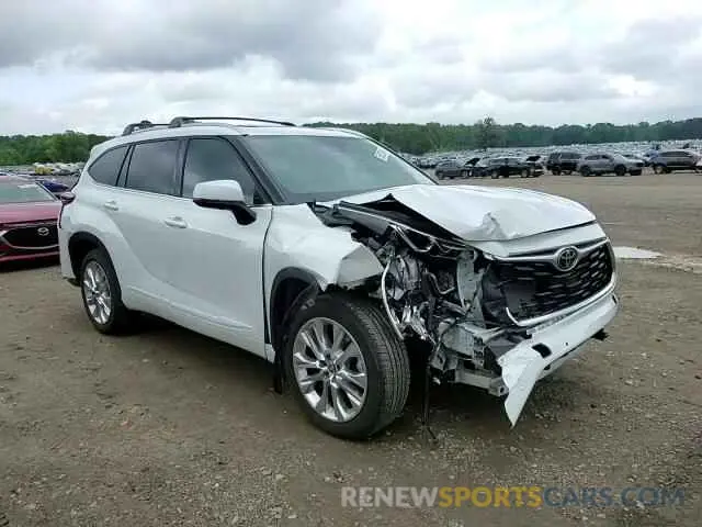 14 Photograph of a damaged car 5TDYZRAH6NS132590 TOYOTA HIGHLANDER 2022