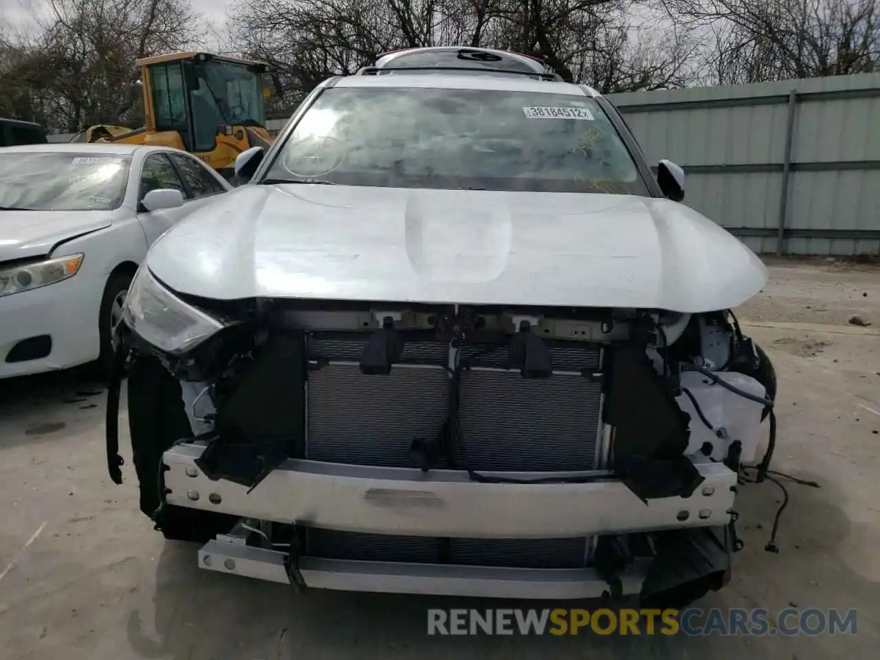 9 Photograph of a damaged car 5TDZZRAH6NS543721 TOYOTA HIGHLANDER 2022