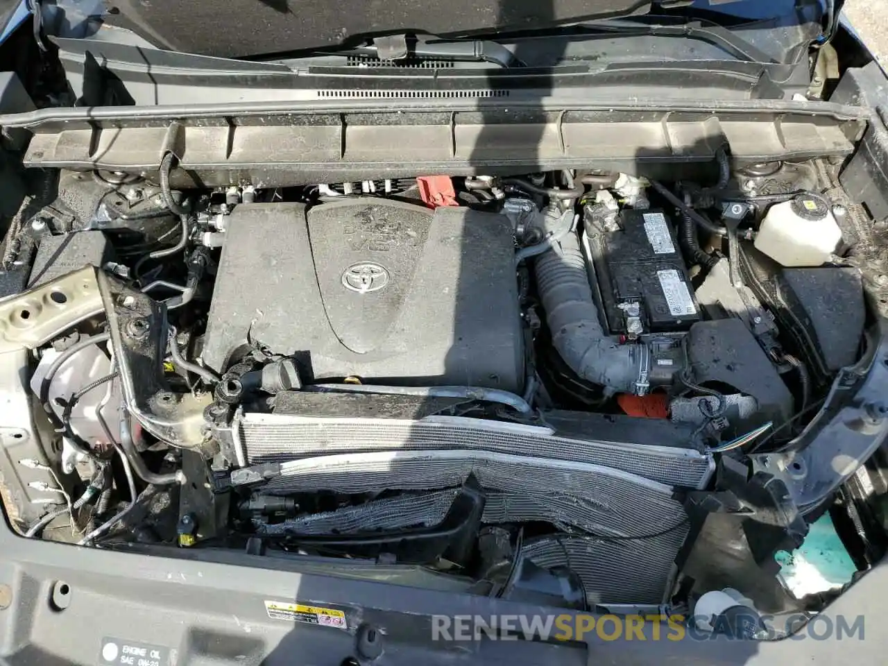 12 Photograph of a damaged car 5TDZZRAH7NS554954 TOYOTA HIGHLANDER 2022