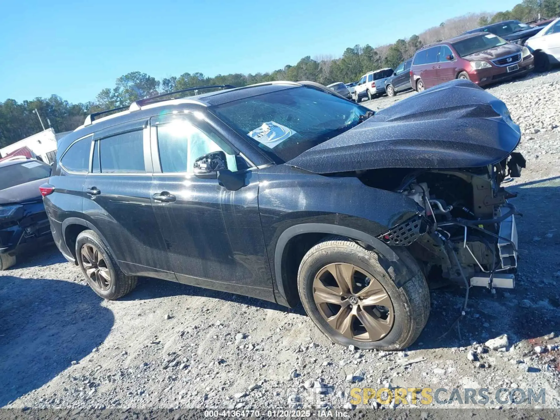 12 Photograph of a damaged car 5TDAARAH0PS524752 TOYOTA HIGHLANDER 2023