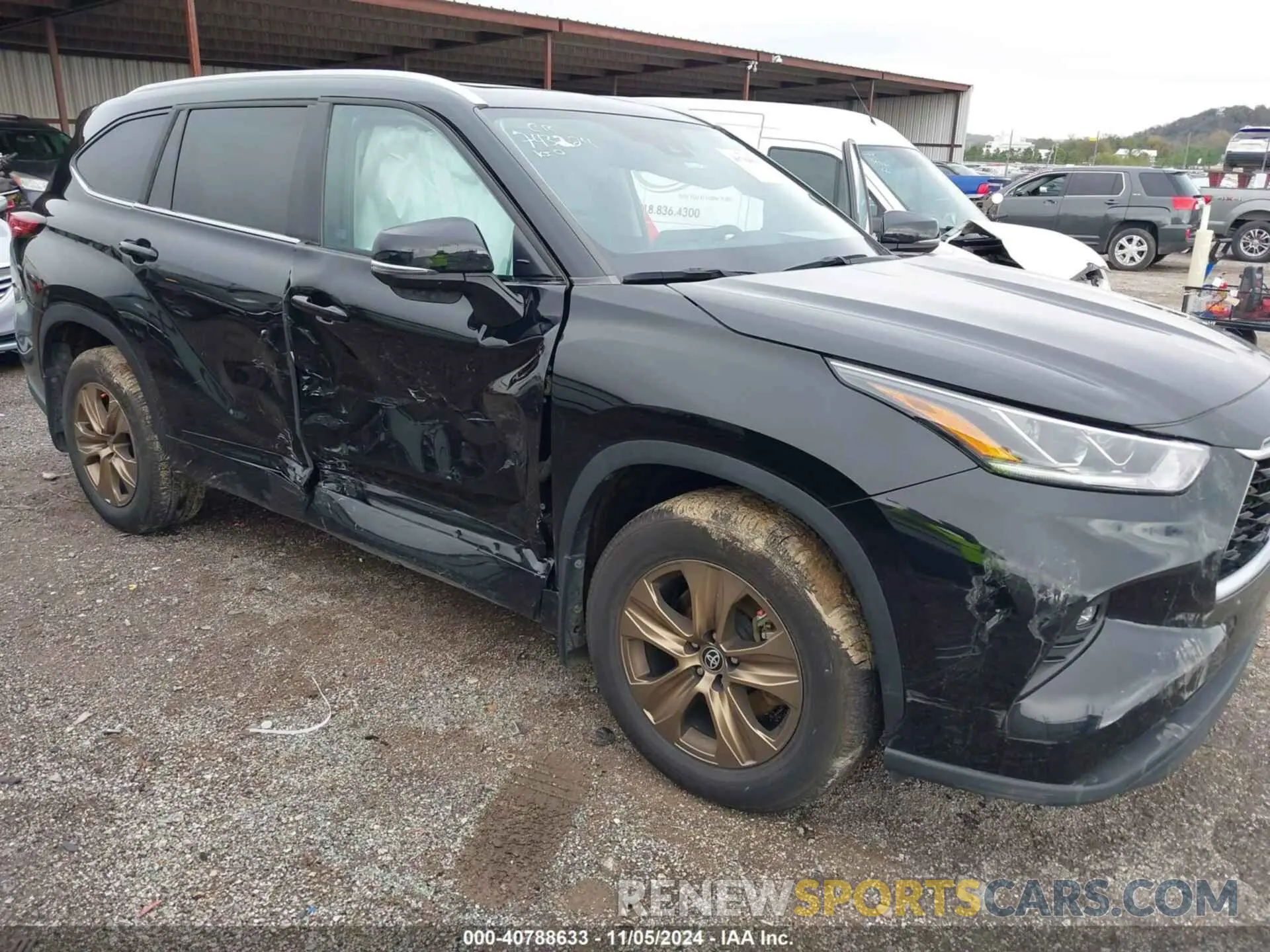 1 Photograph of a damaged car 5TDAARAH4PS522826 TOYOTA HIGHLANDER 2023
