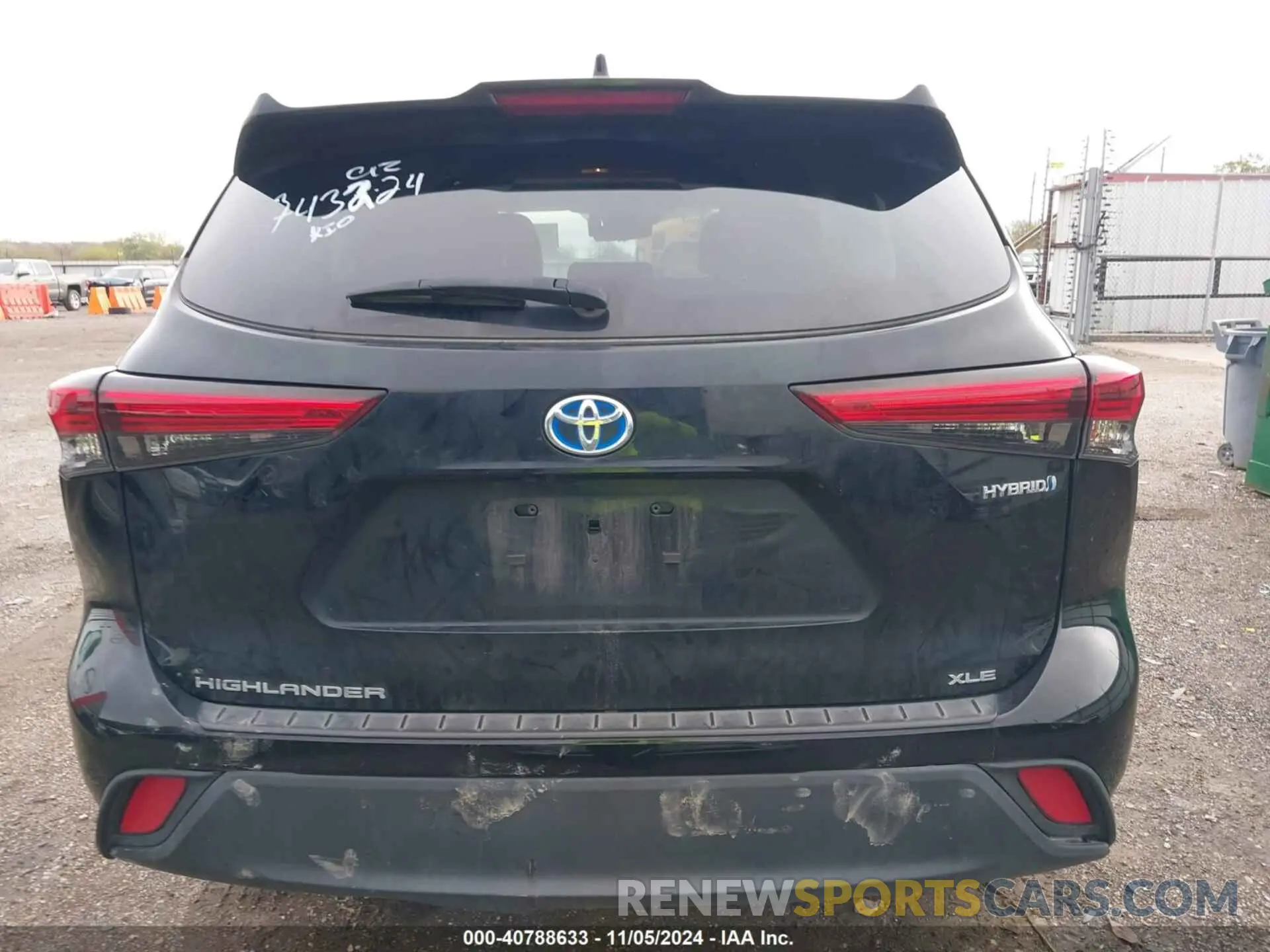 16 Photograph of a damaged car 5TDAARAH4PS522826 TOYOTA HIGHLANDER 2023