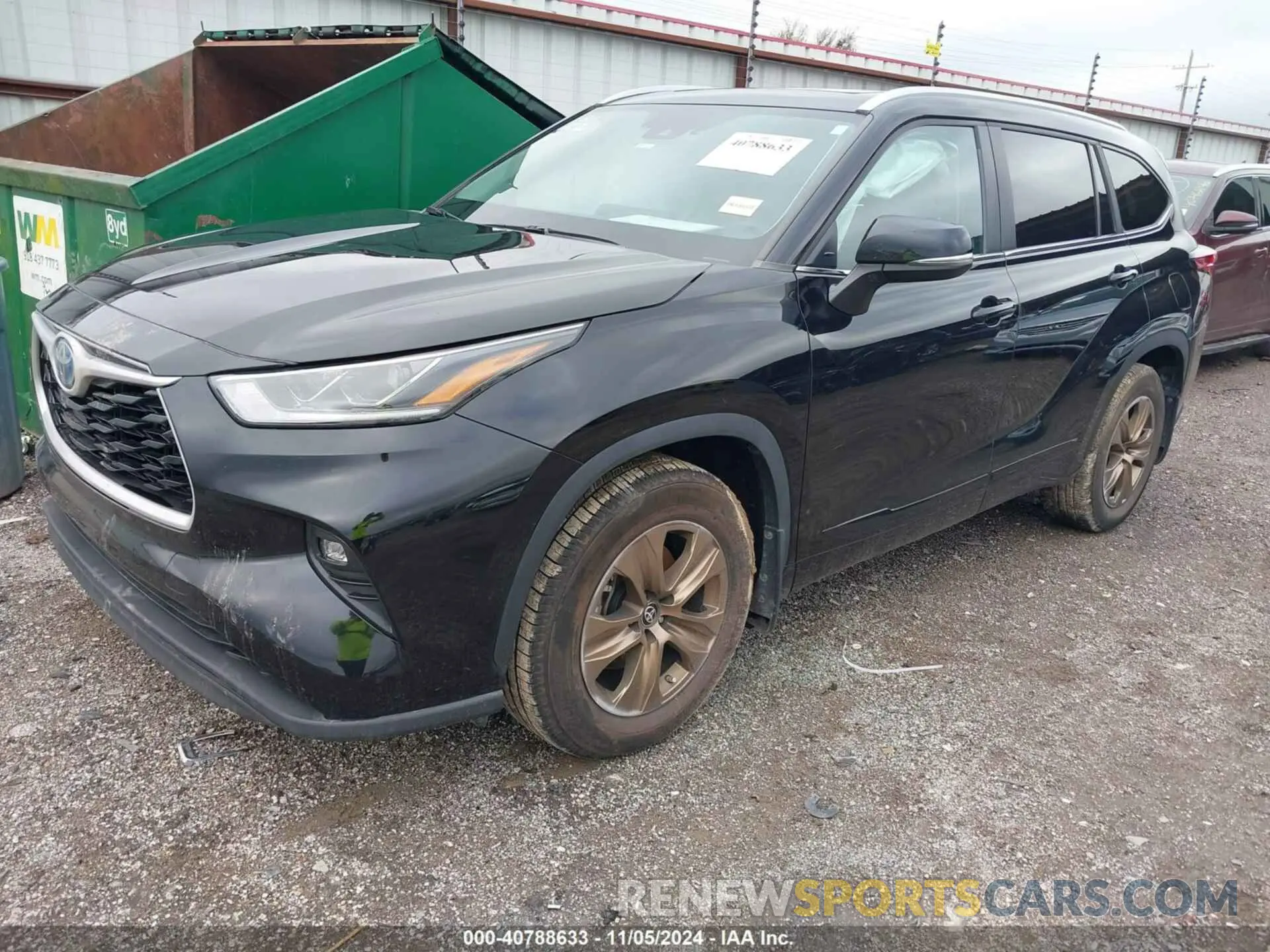 2 Photograph of a damaged car 5TDAARAH4PS522826 TOYOTA HIGHLANDER 2023