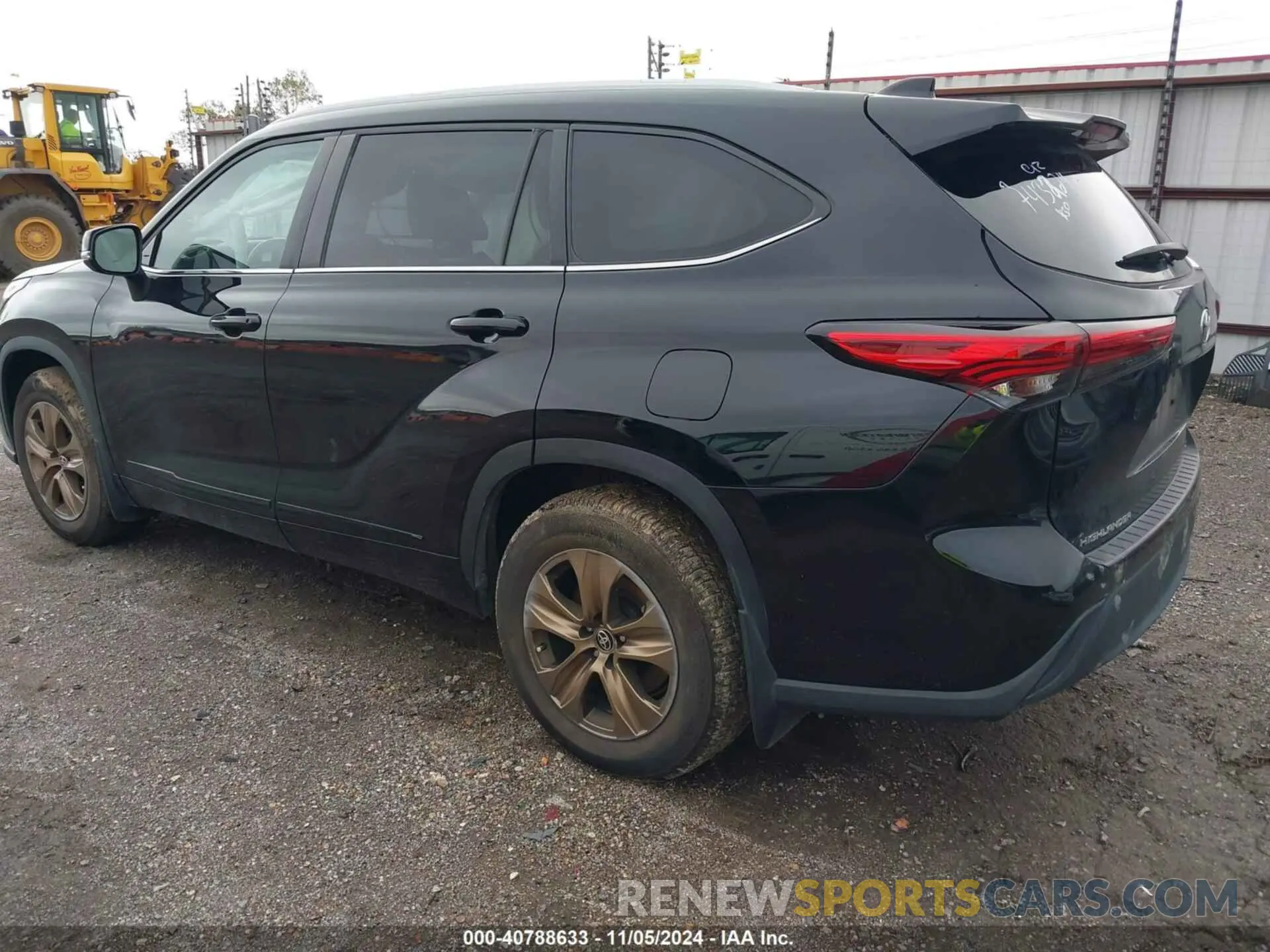 3 Photograph of a damaged car 5TDAARAH4PS522826 TOYOTA HIGHLANDER 2023