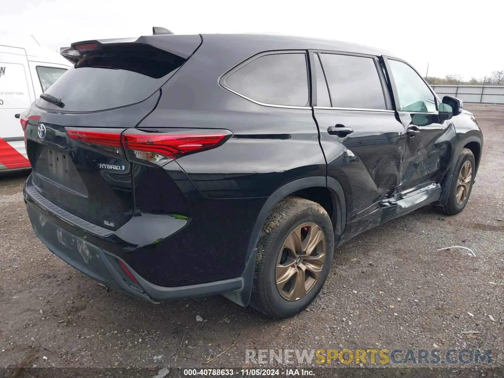 4 Photograph of a damaged car 5TDAARAH4PS522826 TOYOTA HIGHLANDER 2023