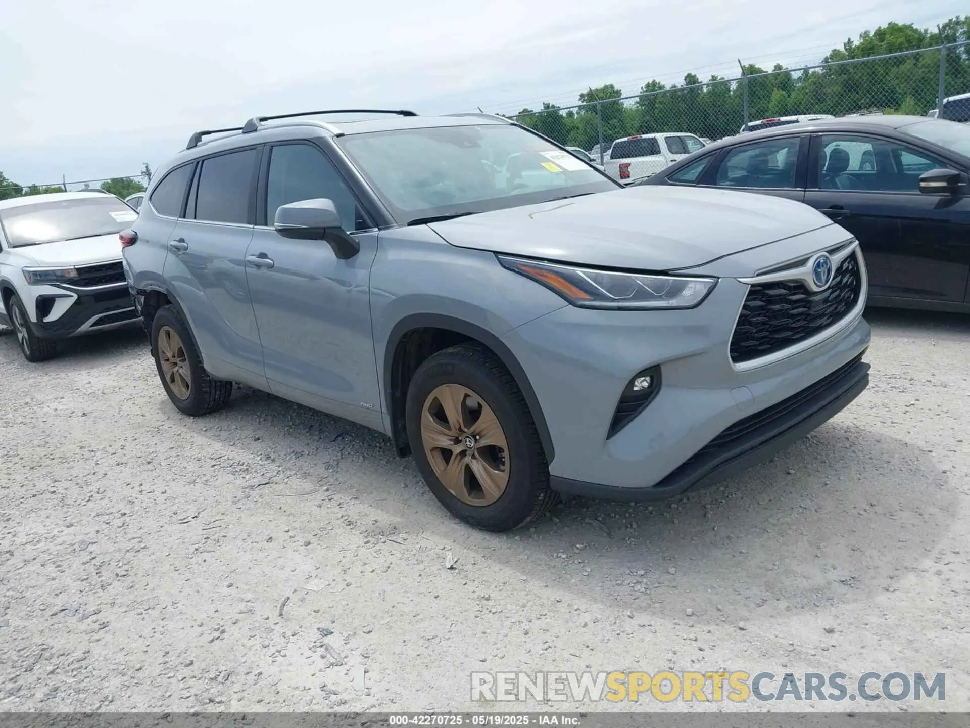 1 Photograph of a damaged car 5TDABRCH4PS563855 TOYOTA HIGHLANDER 2023