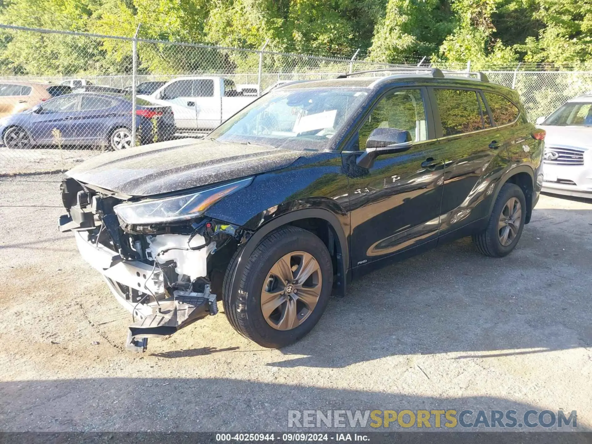 2 Photograph of a damaged car 5TDABRCH8PS570940 TOYOTA HIGHLANDER 2023