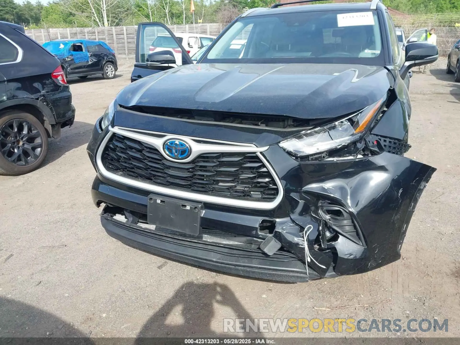 6 Photograph of a damaged car 5TDABRCH9PS135442 TOYOTA HIGHLANDER 2023