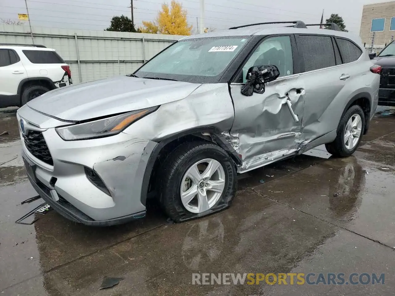1 Photograph of a damaged car 5TDBBRCH0PS113799 TOYOTA HIGHLANDER 2023