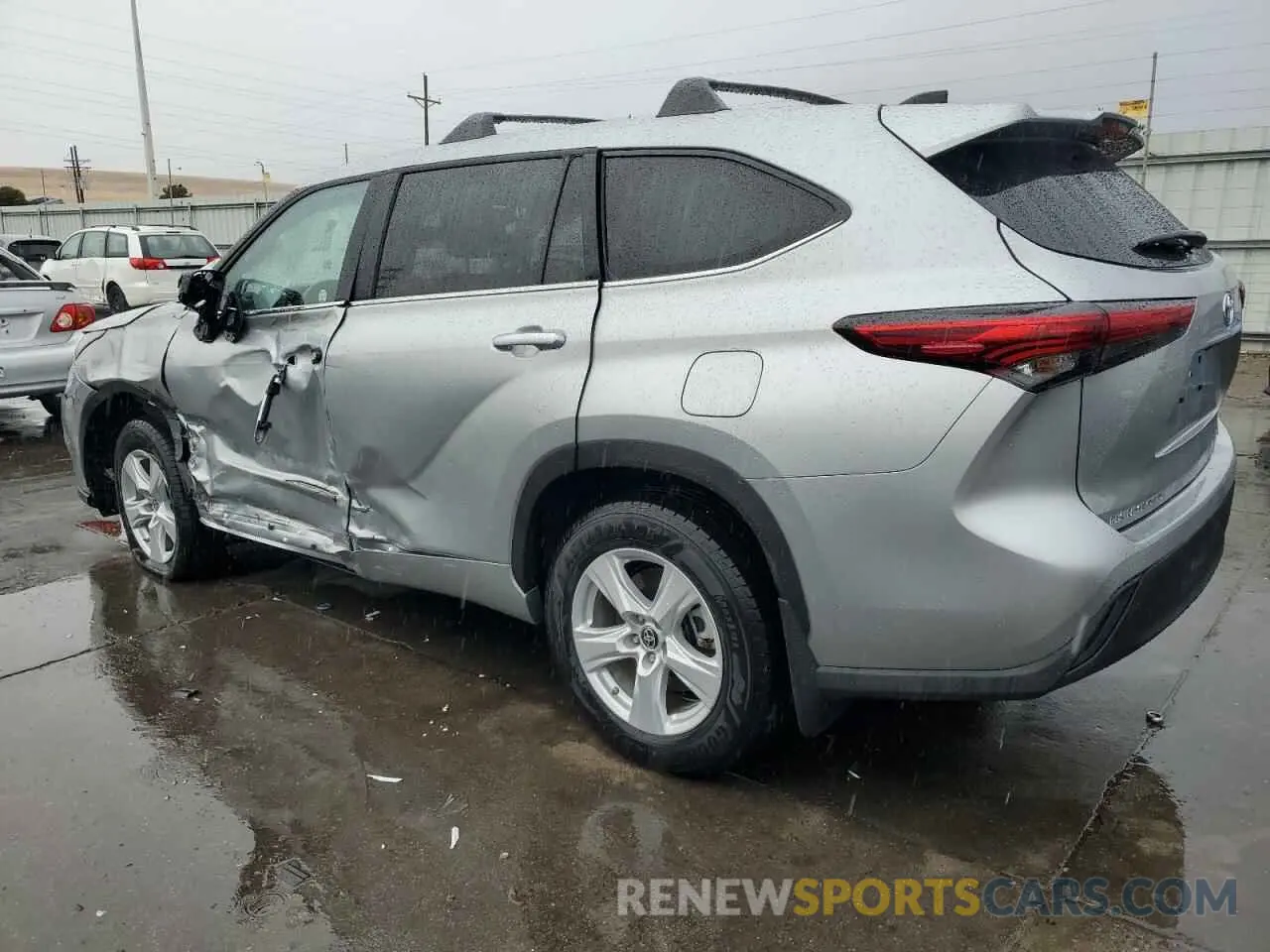 2 Photograph of a damaged car 5TDBBRCH0PS113799 TOYOTA HIGHLANDER 2023
