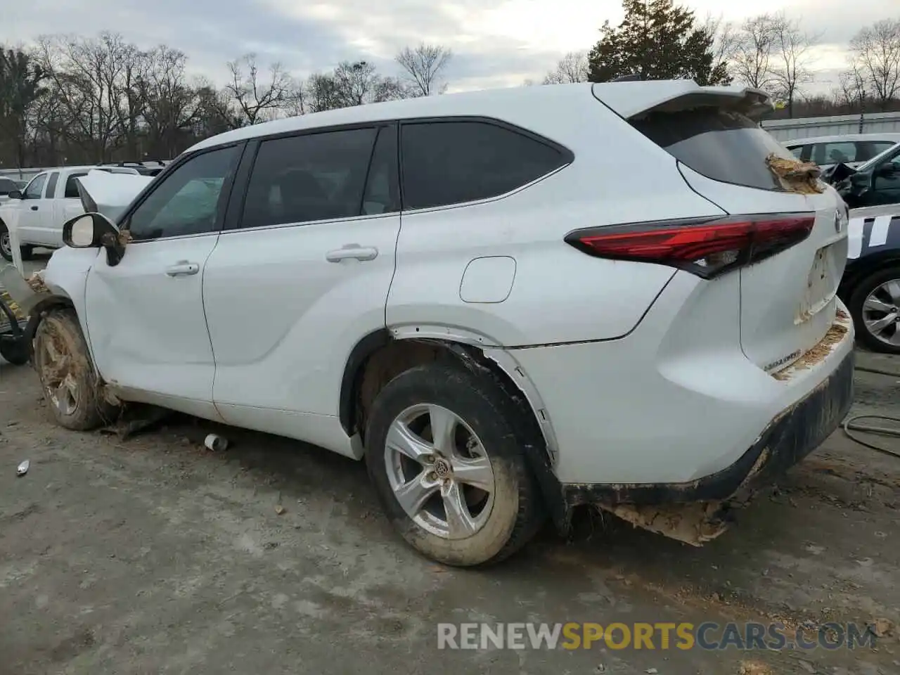 2 Photograph of a damaged car 5TDBBRCH0PS565669 TOYOTA HIGHLANDER 2023