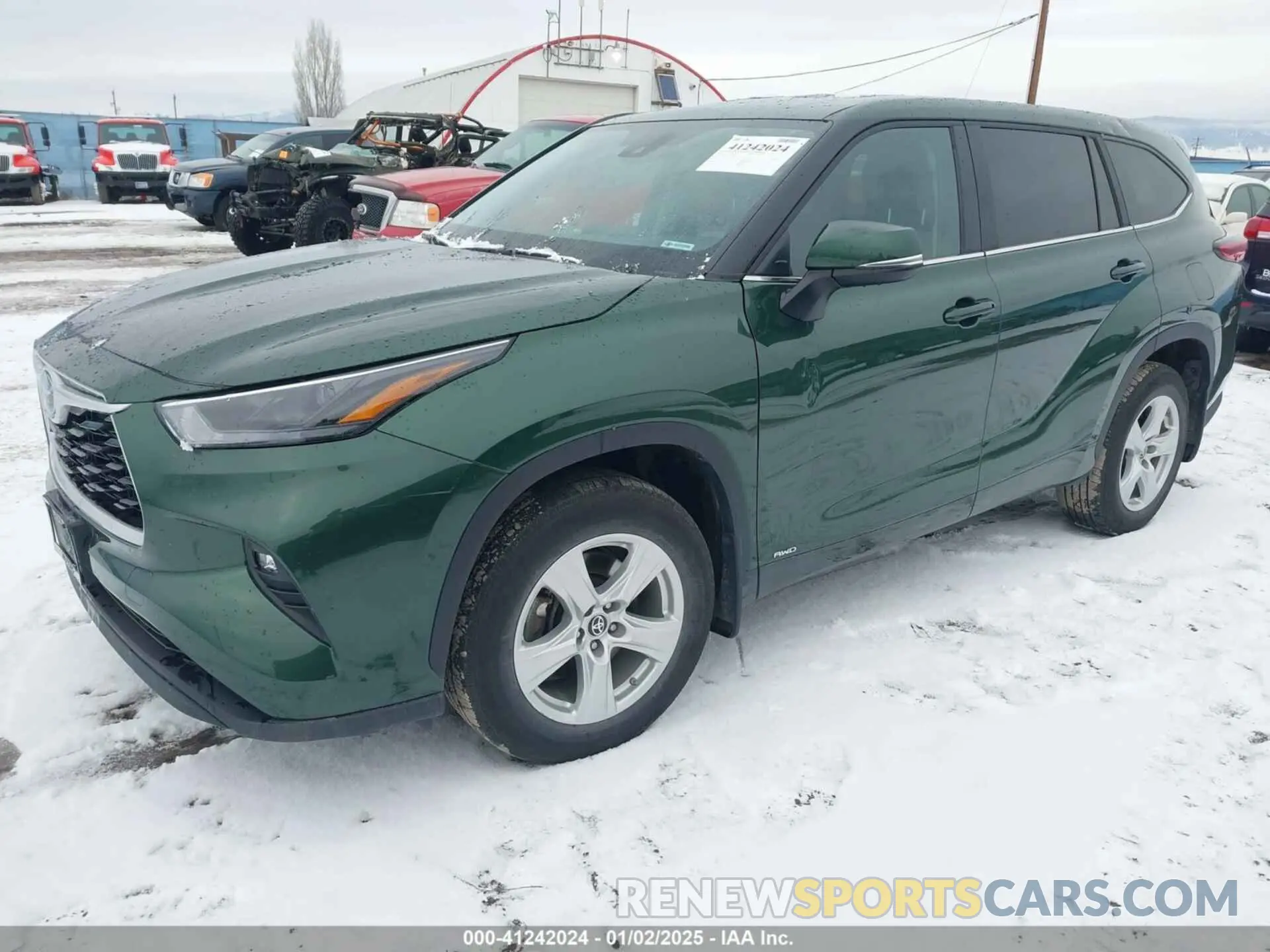 2 Photograph of a damaged car 5TDBBRCH3PS563608 TOYOTA HIGHLANDER 2023