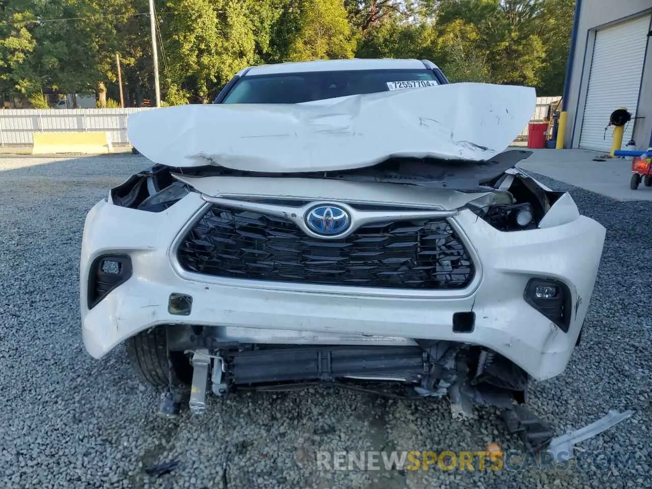 5 Photograph of a damaged car 5TDBBRCH4PS109142 TOYOTA HIGHLANDER 2023