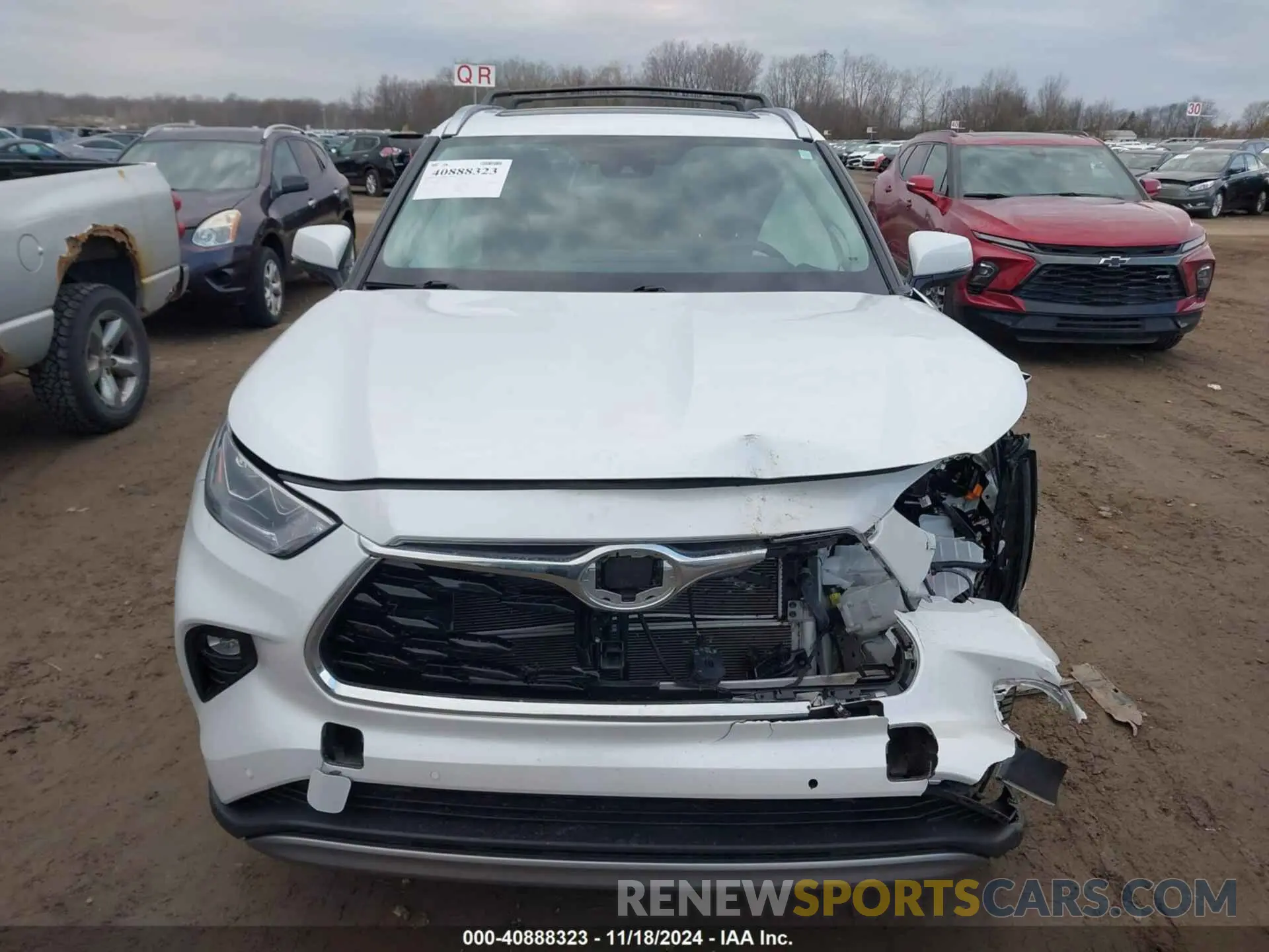 12 Photograph of a damaged car 5TDEBRCH0PS573347 TOYOTA HIGHLANDER 2023