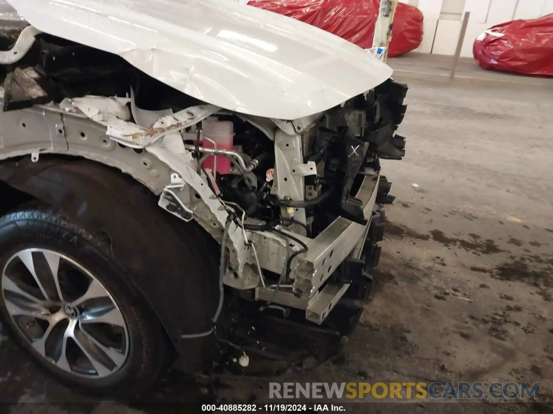 19 Photograph of a damaged car 5TDKARAH9PS519179 TOYOTA HIGHLANDER 2023
