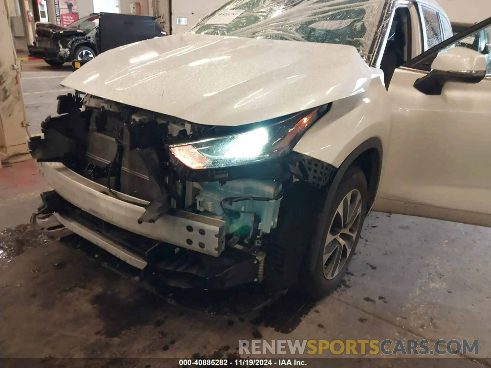 22 Photograph of a damaged car 5TDKARAH9PS519179 TOYOTA HIGHLANDER 2023