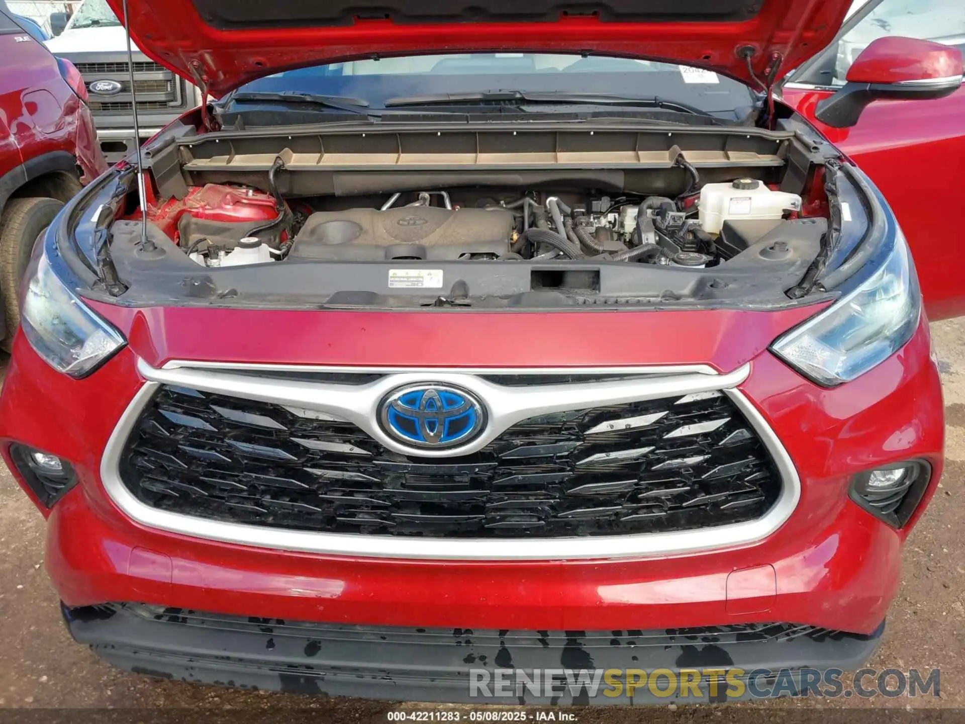 10 Photograph of a damaged car 5TDKARAH9PS520655 TOYOTA HIGHLANDER 2023