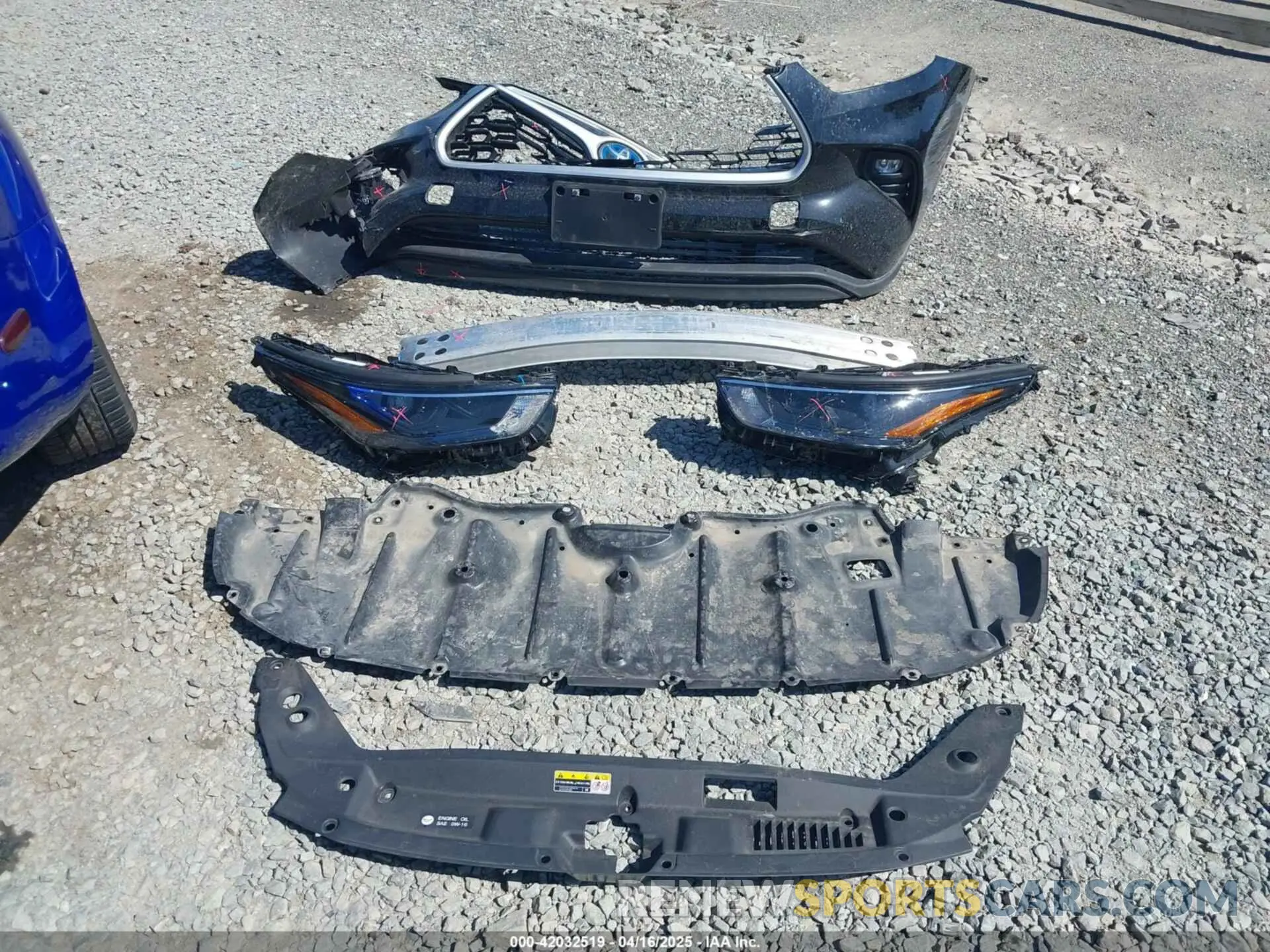 12 Photograph of a damaged car 5TDKBRCH0PS566577 TOYOTA HIGHLANDER 2023