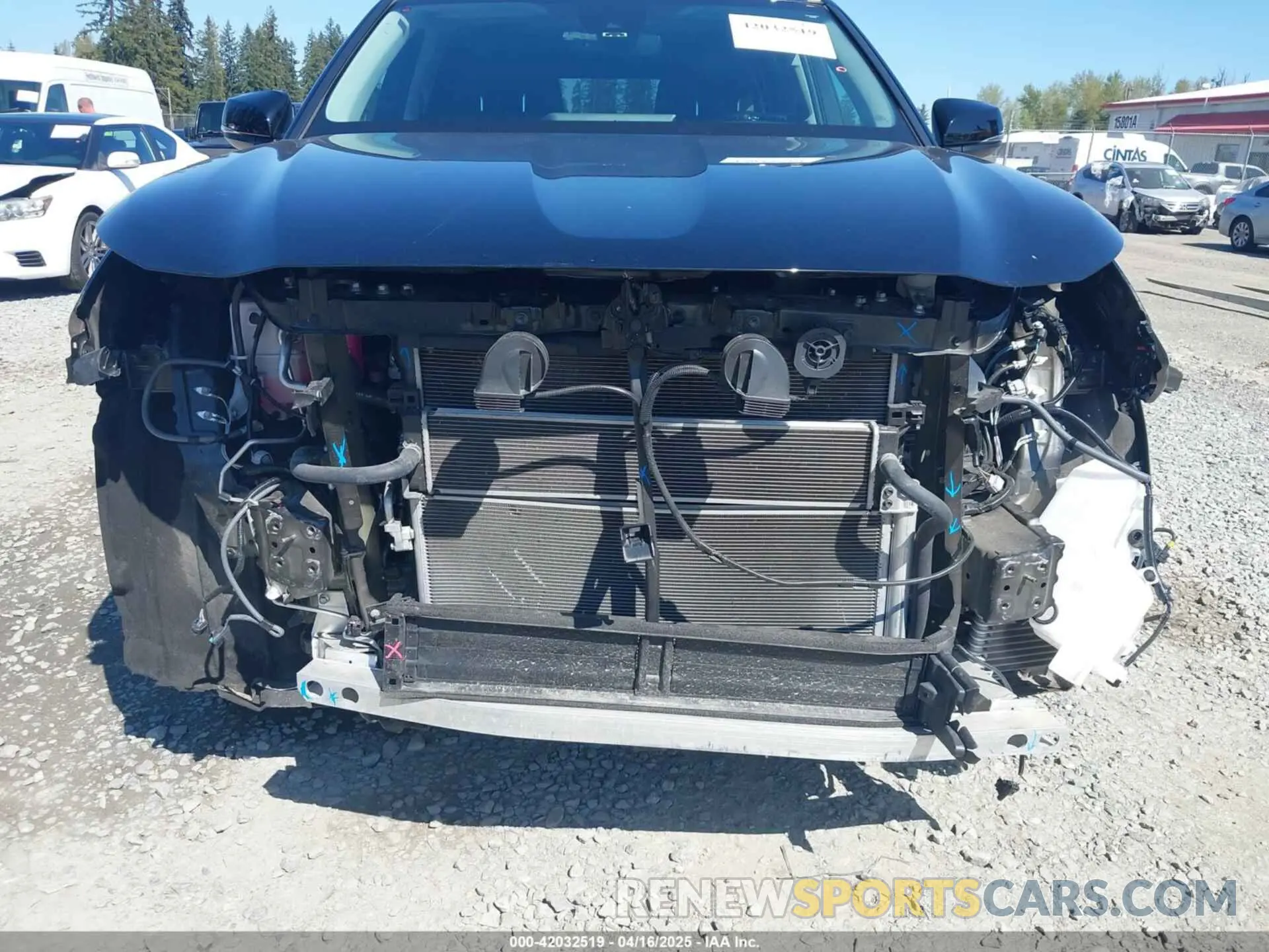 6 Photograph of a damaged car 5TDKBRCH0PS566577 TOYOTA HIGHLANDER 2023