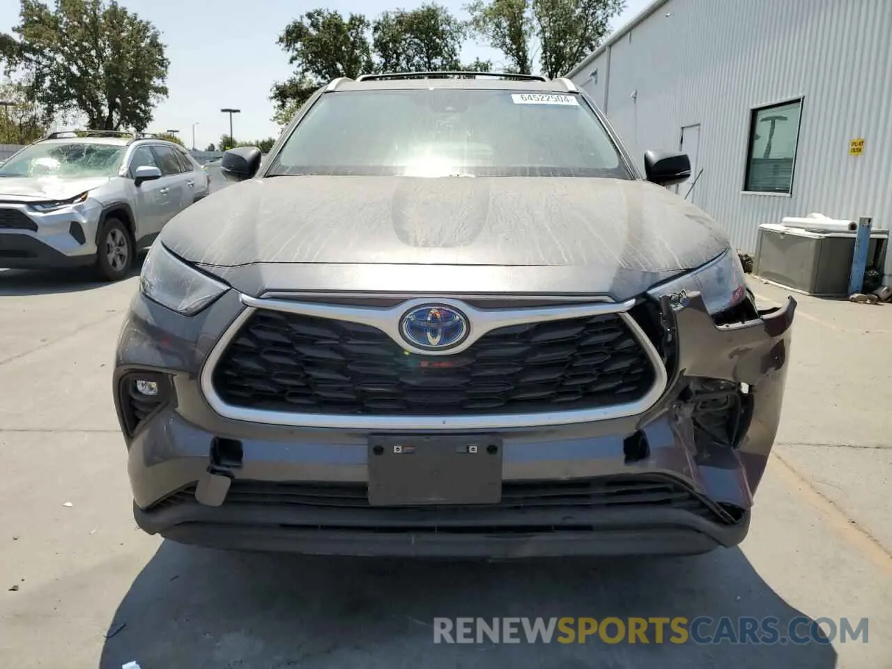 5 Photograph of a damaged car 5TDKBRCH0PS593844 TOYOTA HIGHLANDER 2023