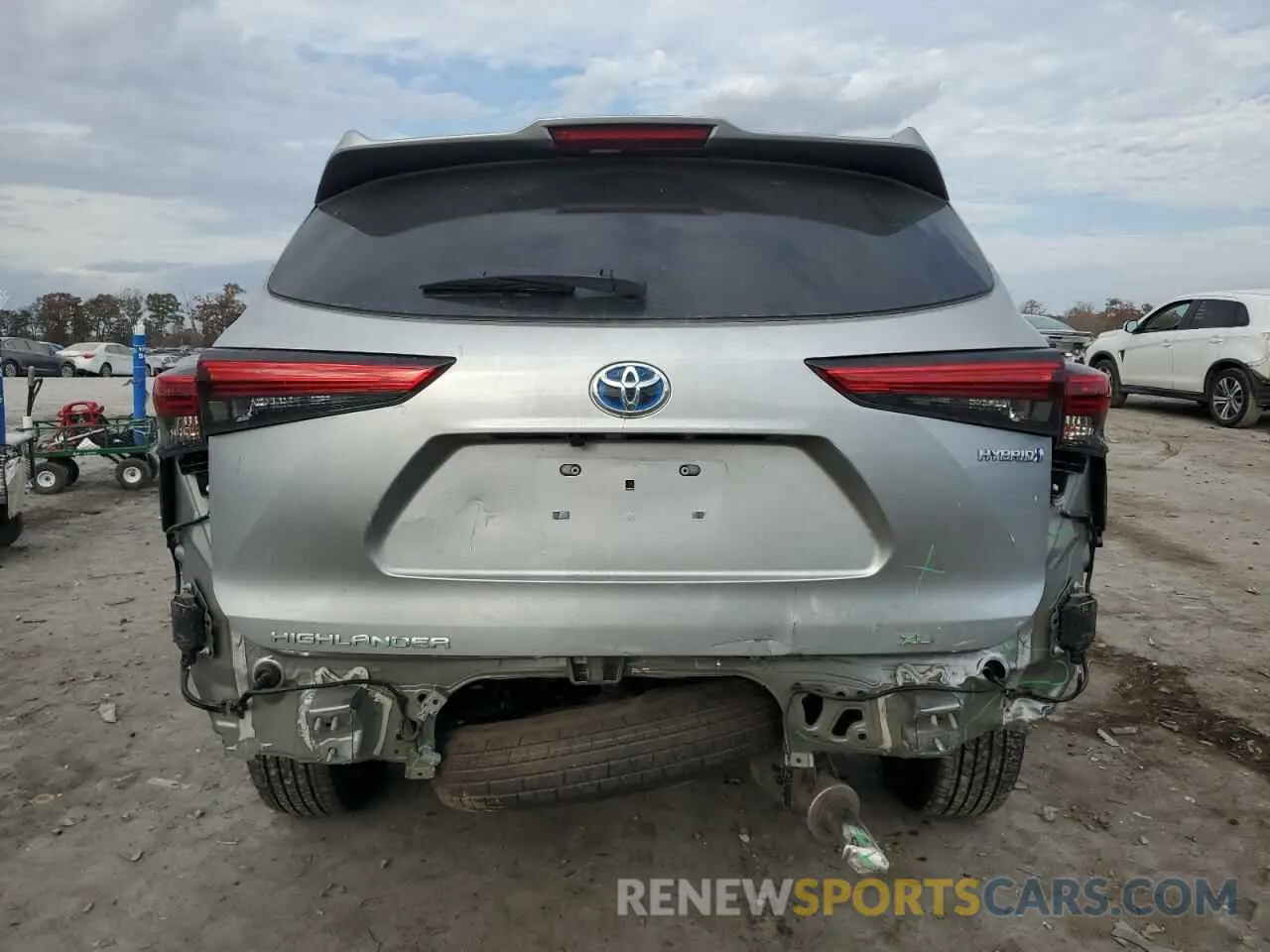 6 Photograph of a damaged car 5TDKBRCH1PS125346 TOYOTA HIGHLANDER 2023
