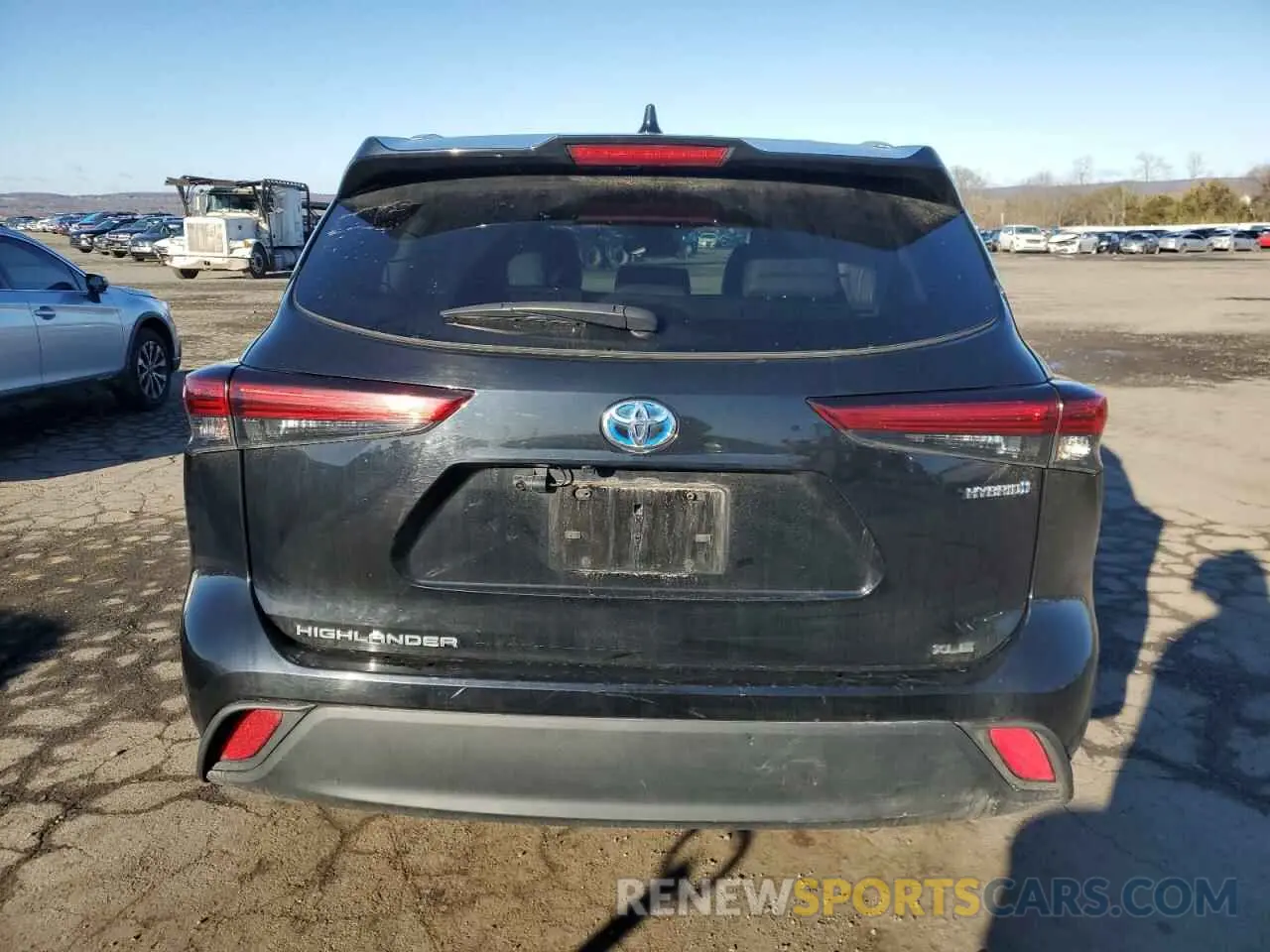 6 Photograph of a damaged car 5TDKBRCH2PS120656 TOYOTA HIGHLANDER 2023
