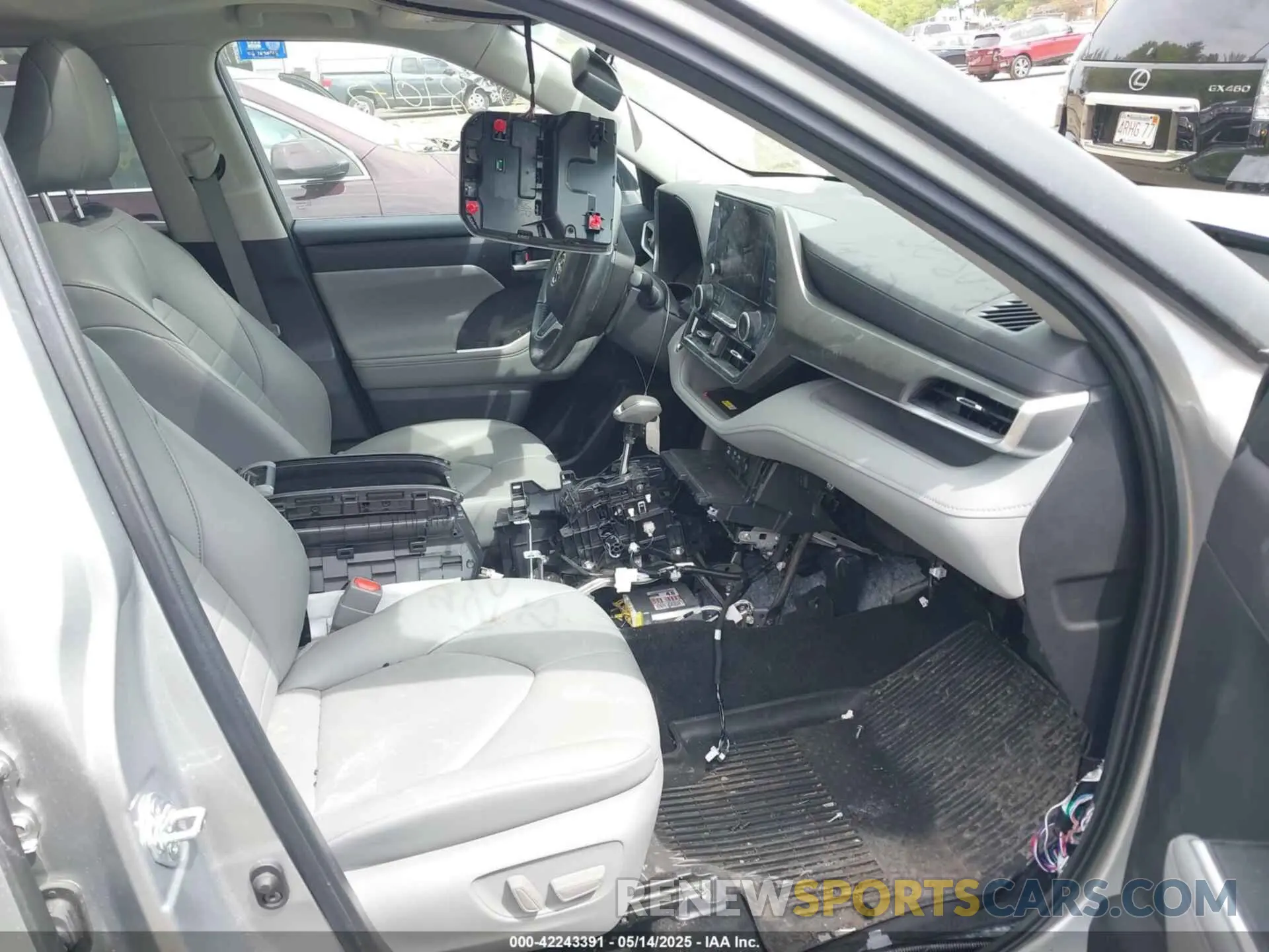 5 Photograph of a damaged car 5TDKBRCH2PS125775 TOYOTA HIGHLANDER 2023