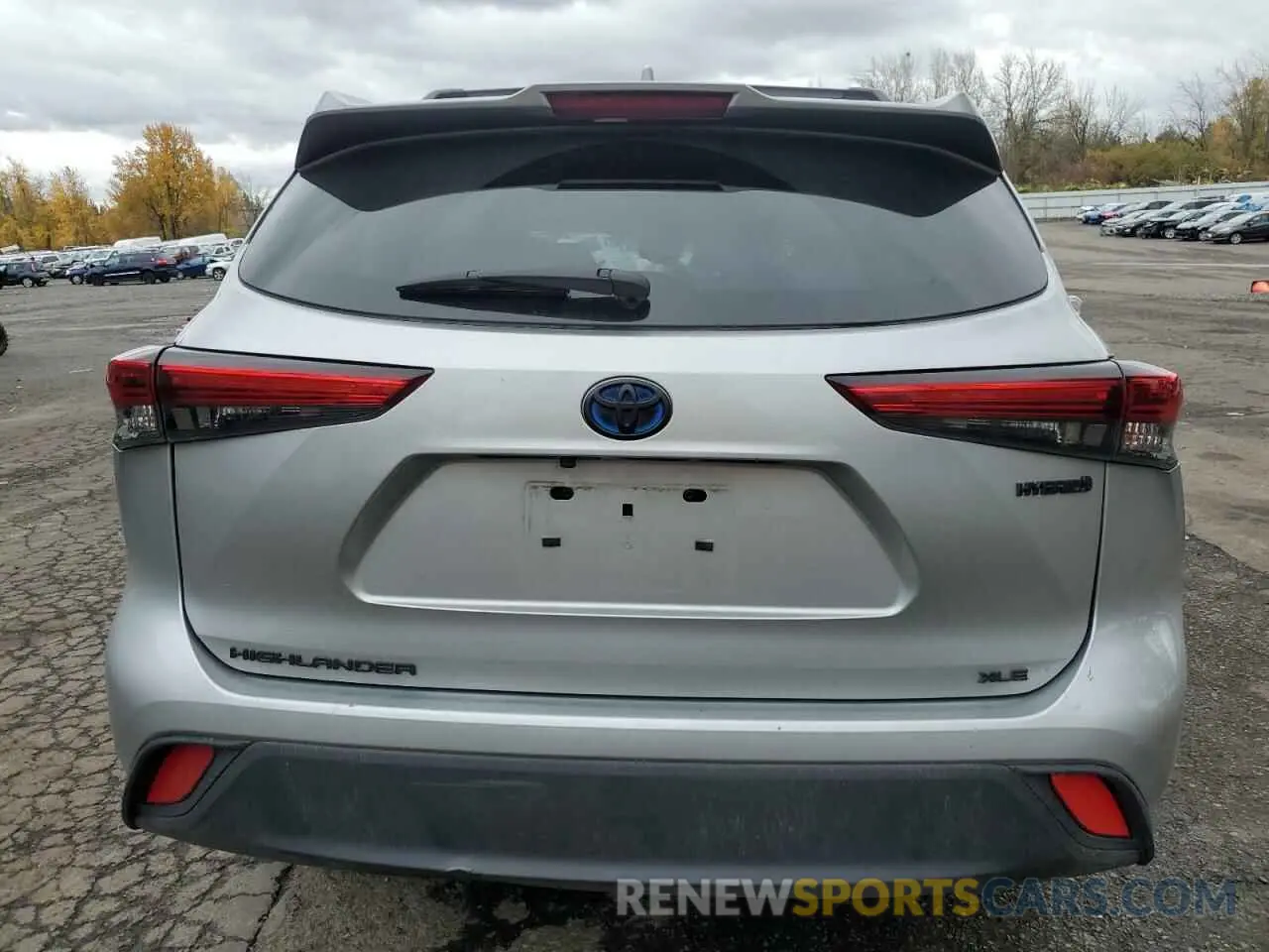 6 Photograph of a damaged car 5TDKBRCH3PS574852 TOYOTA HIGHLANDER 2023