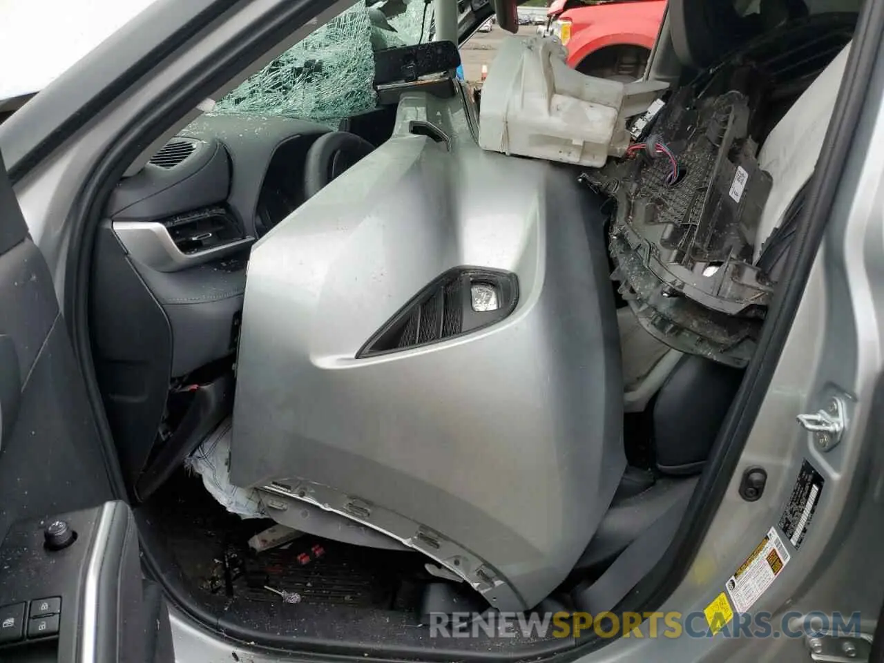 7 Photograph of a damaged car 5TDKBRCH3PS574852 TOYOTA HIGHLANDER 2023