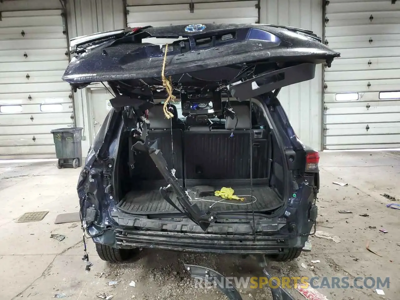 6 Photograph of a damaged car 5TDKBRCH4PS117788 TOYOTA HIGHLANDER 2023