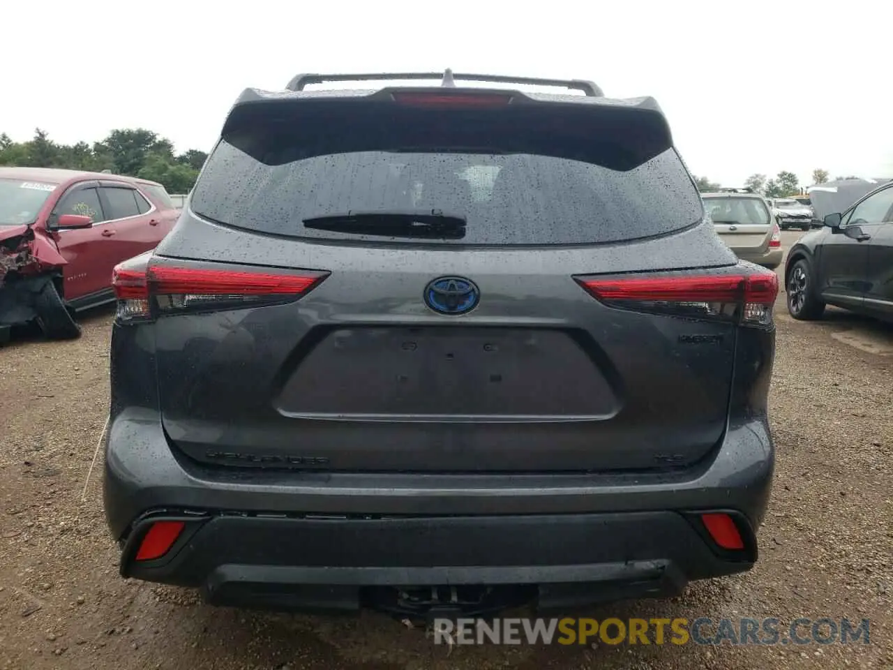 6 Photograph of a damaged car 5TDKBRCH5PS113748 TOYOTA HIGHLANDER 2023