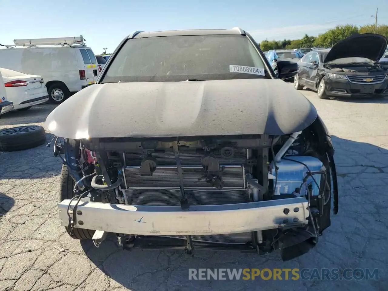 5 Photograph of a damaged car 5TDKBRCH5PS117296 TOYOTA HIGHLANDER 2023