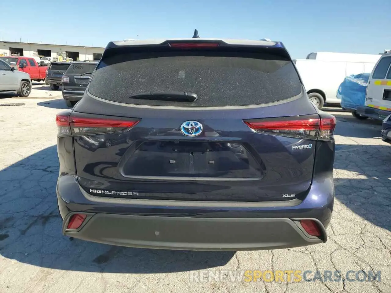6 Photograph of a damaged car 5TDKBRCH5PS117296 TOYOTA HIGHLANDER 2023