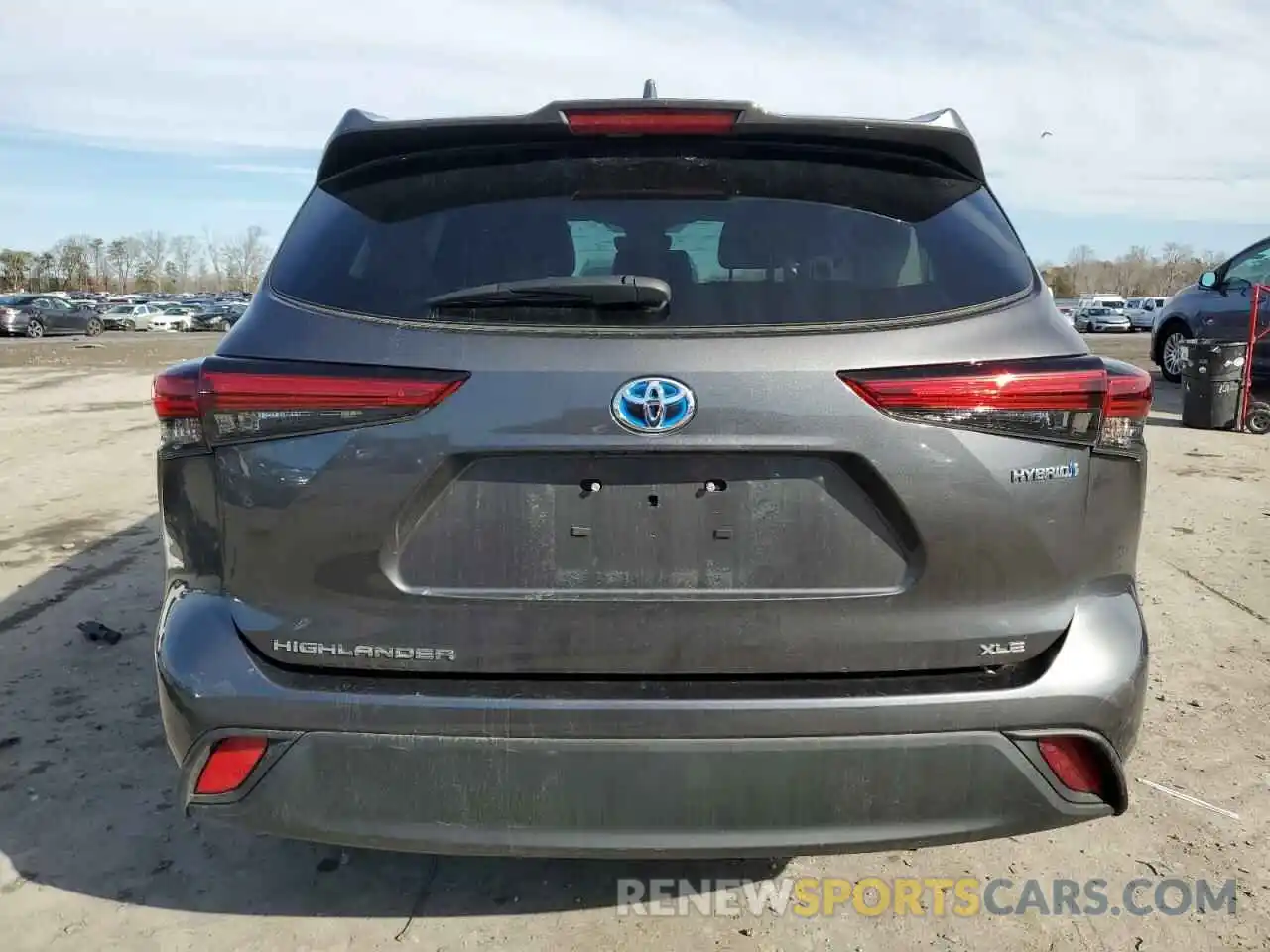 6 Photograph of a damaged car 5TDKBRCH7PS124797 TOYOTA HIGHLANDER 2023