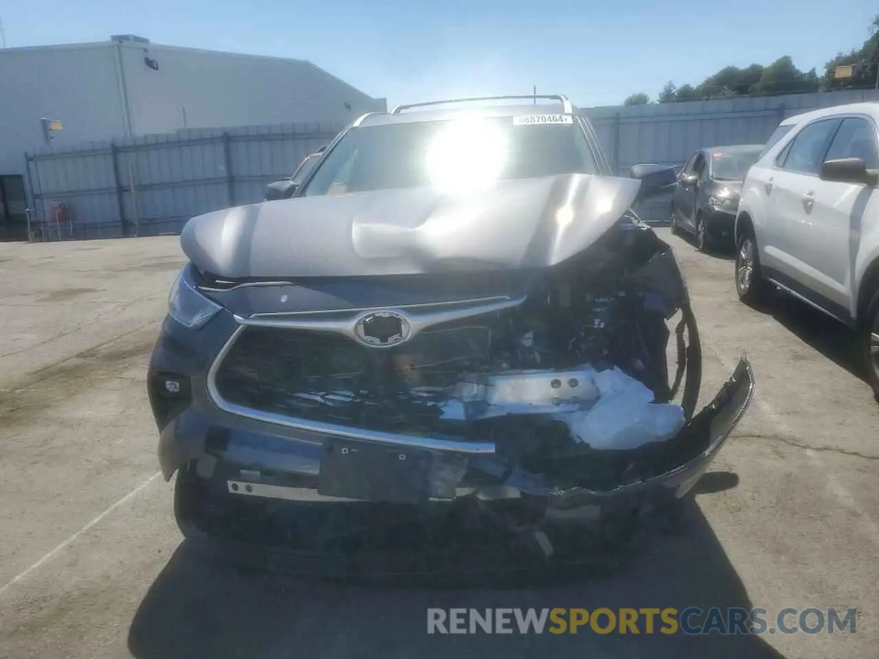 5 Photograph of a damaged car 5TDKBRCH7PS599799 TOYOTA HIGHLANDER 2023