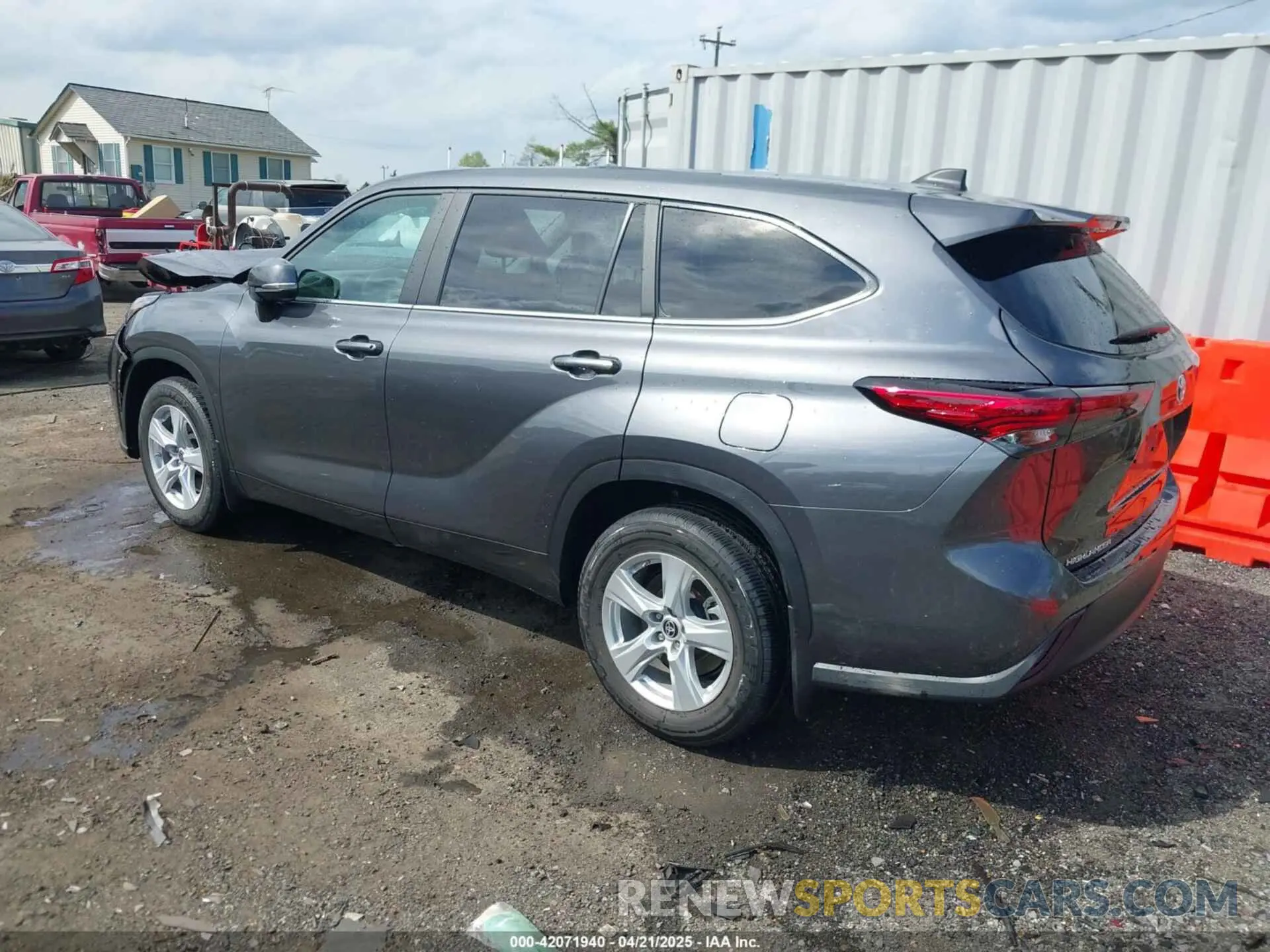3 Photograph of a damaged car 5TDKDRAH0PS004630 TOYOTA HIGHLANDER 2023