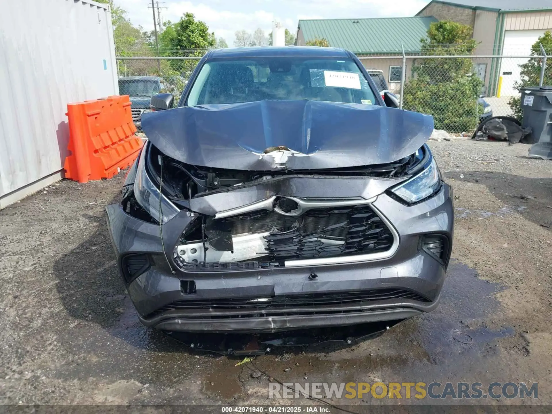 6 Photograph of a damaged car 5TDKDRAH0PS004630 TOYOTA HIGHLANDER 2023