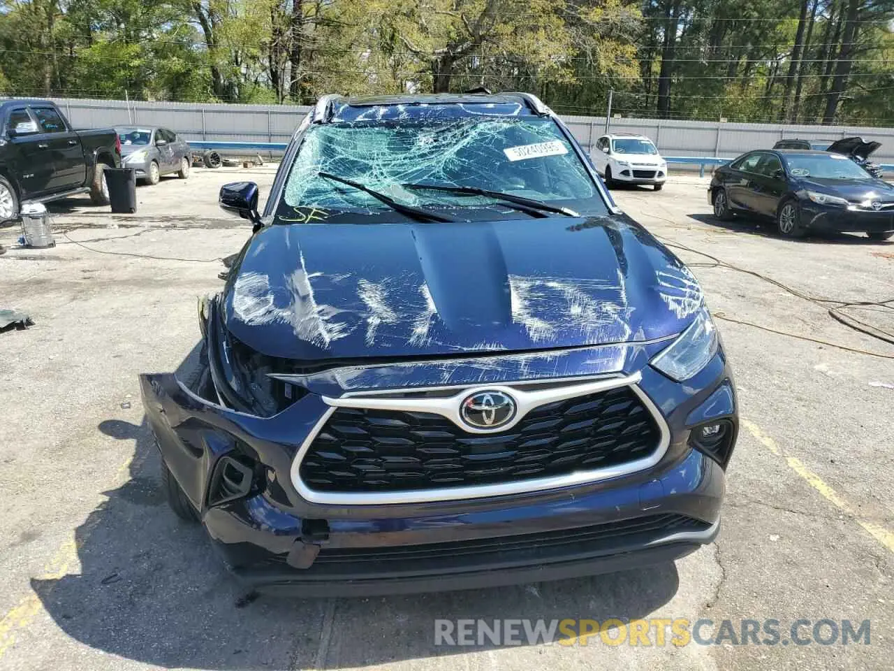 5 Photograph of a damaged car 5TDKDRAH0PS010055 TOYOTA HIGHLANDER 2023