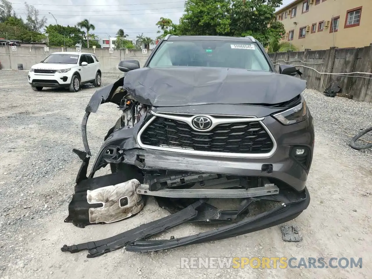 5 Photograph of a damaged car 5TDKDRAH0PS014073 TOYOTA HIGHLANDER 2023
