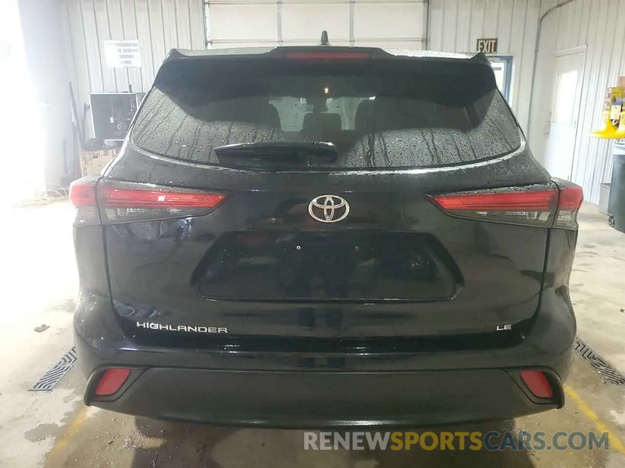6 Photograph of a damaged car 5TDKDRAH0PS028104 TOYOTA HIGHLANDER 2023