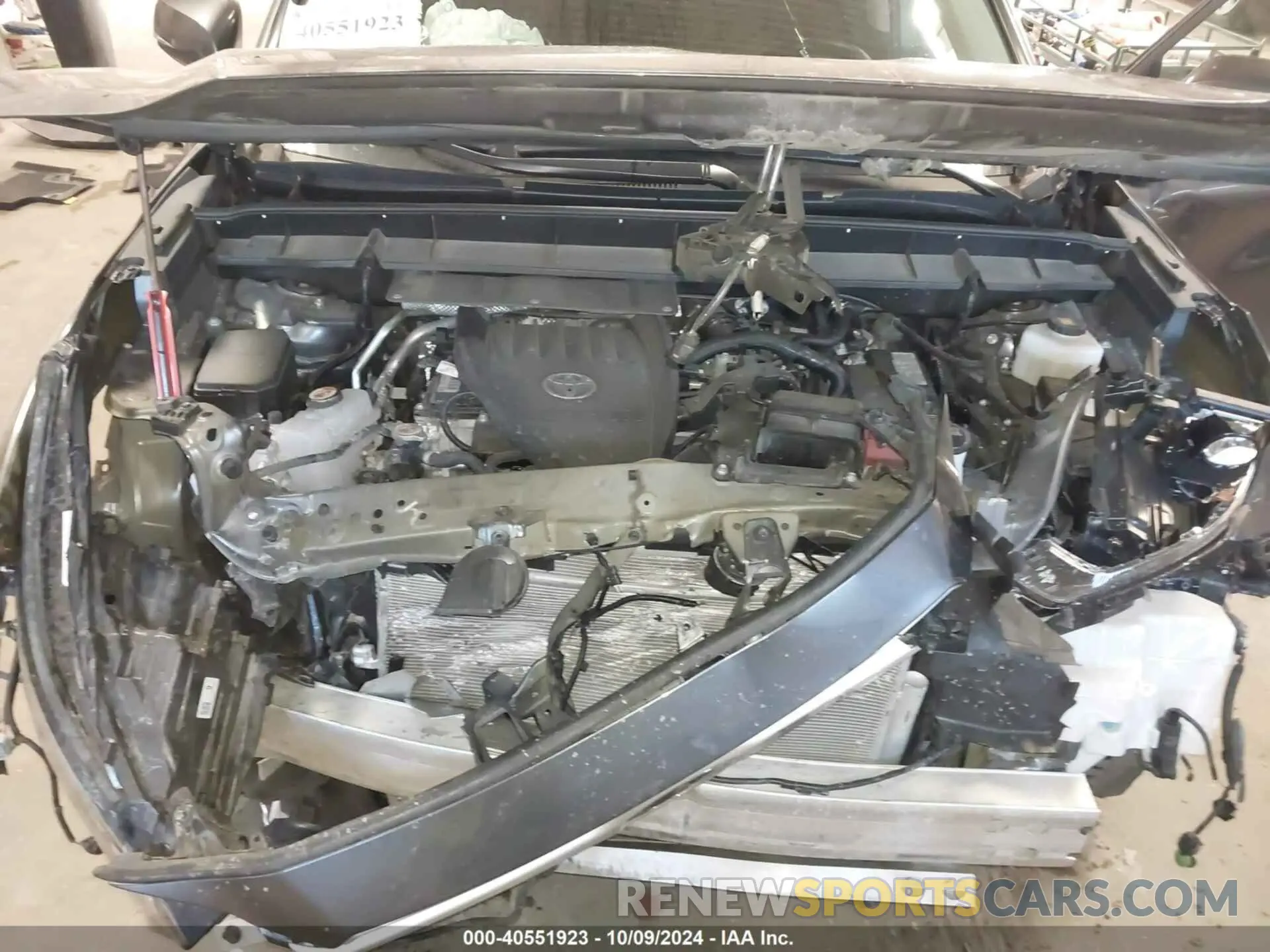 10 Photograph of a damaged car 5TDKDRAH0PS046893 TOYOTA HIGHLANDER 2023