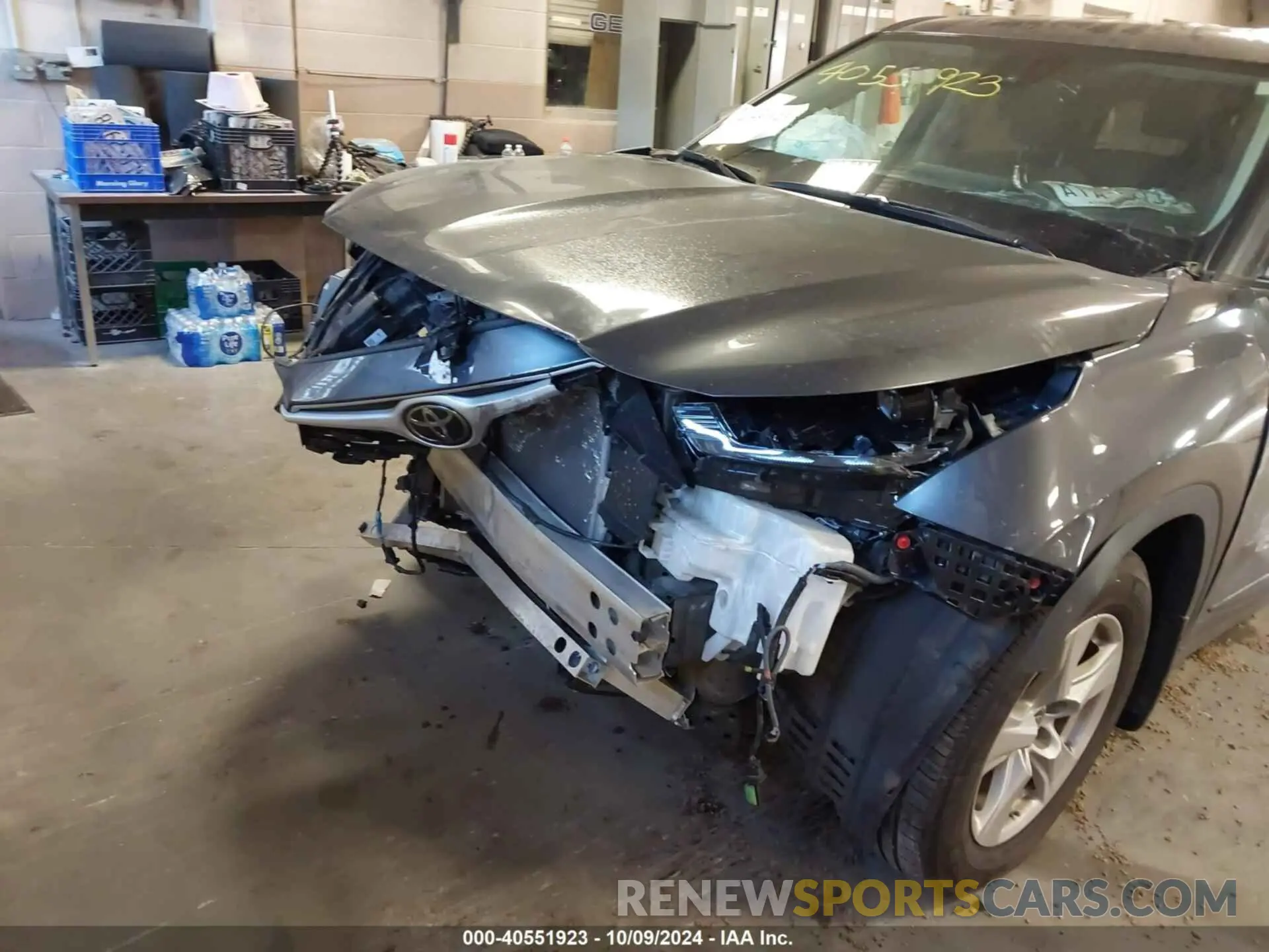 6 Photograph of a damaged car 5TDKDRAH0PS046893 TOYOTA HIGHLANDER 2023