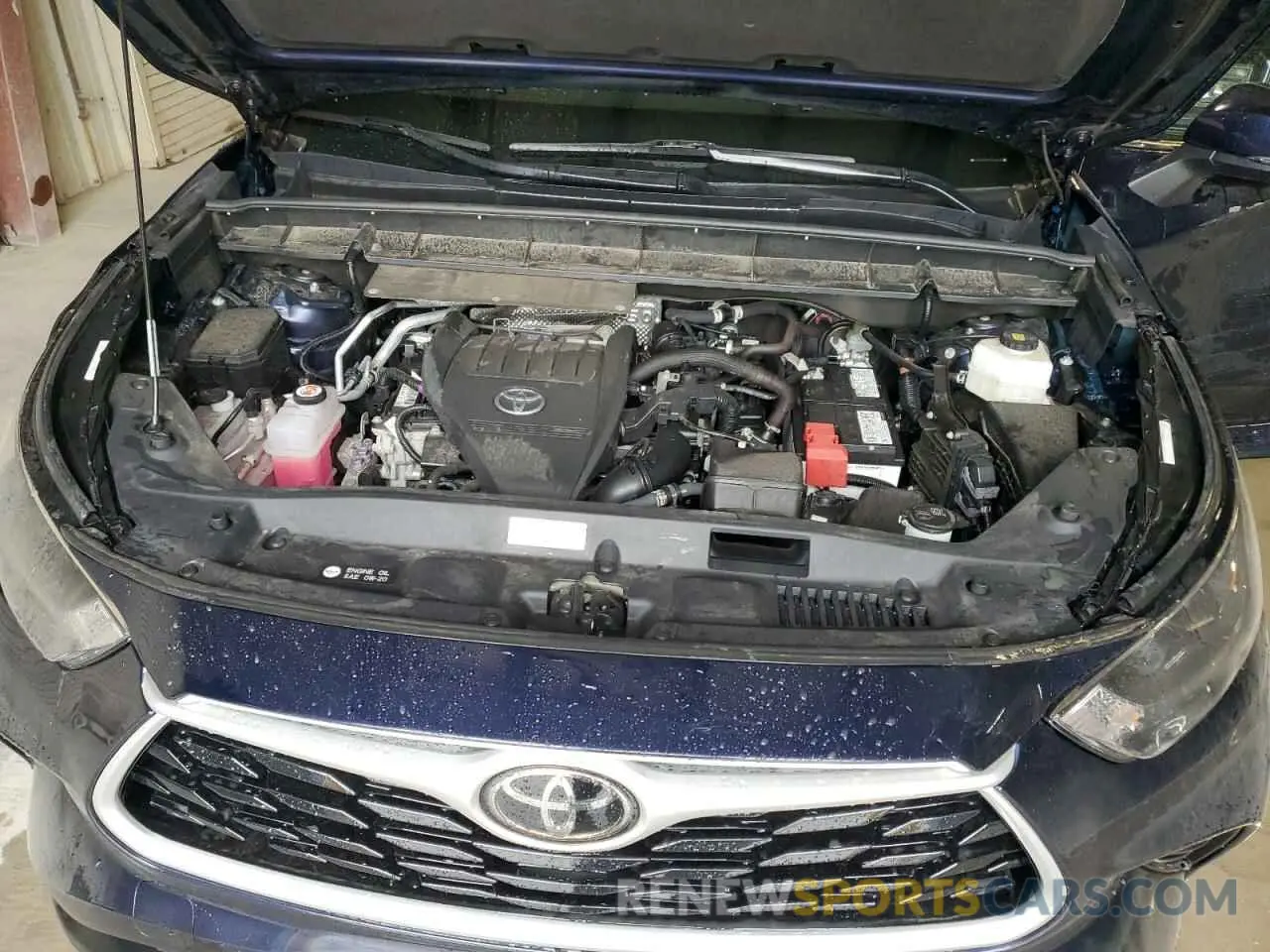 12 Photograph of a damaged car 5TDKDRAH0PS500205 TOYOTA HIGHLANDER 2023