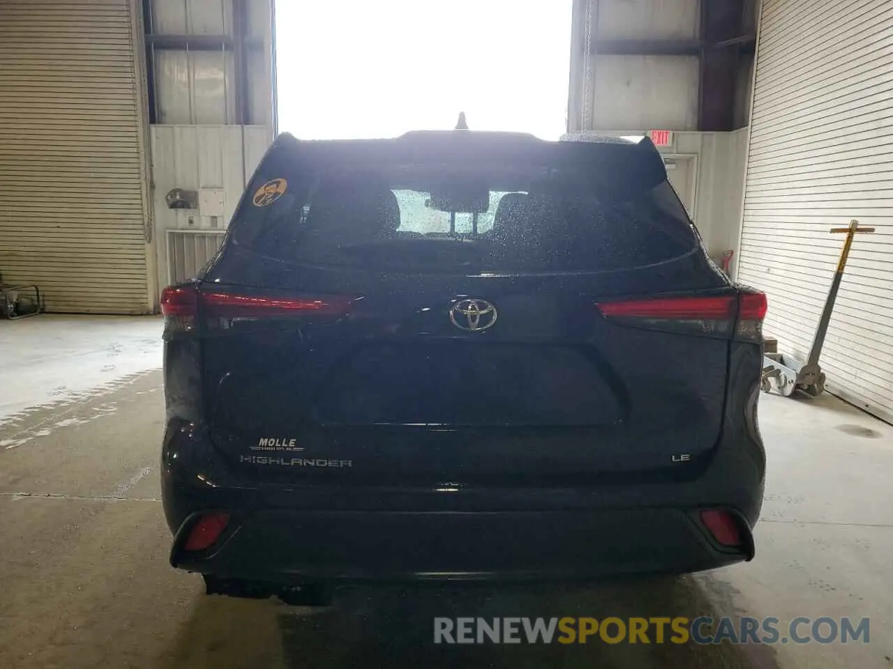 6 Photograph of a damaged car 5TDKDRAH0PS500205 TOYOTA HIGHLANDER 2023