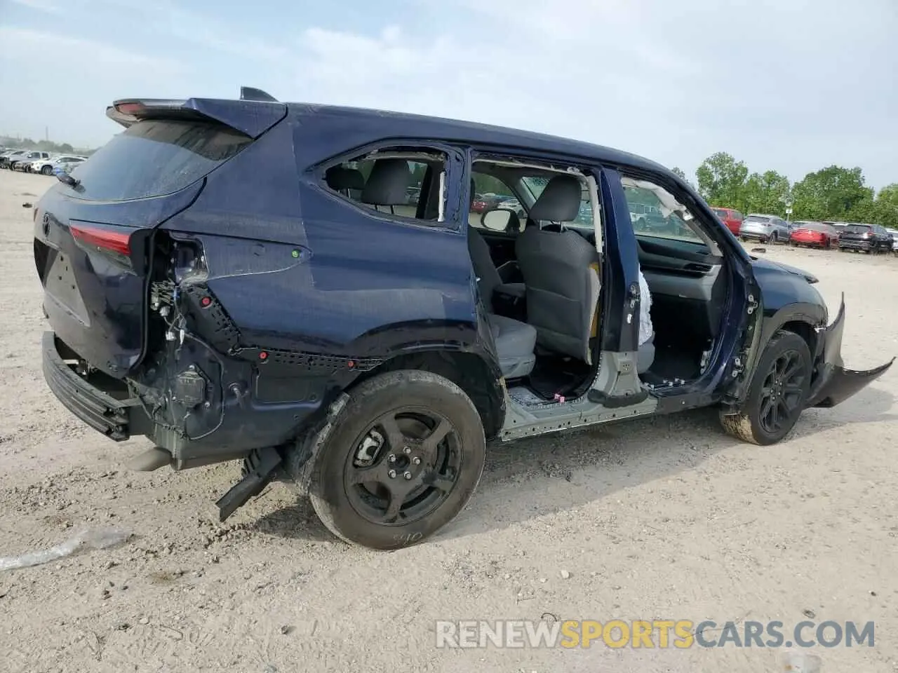 3 Photograph of a damaged car 5TDKDRAH0PS504108 TOYOTA HIGHLANDER 2023