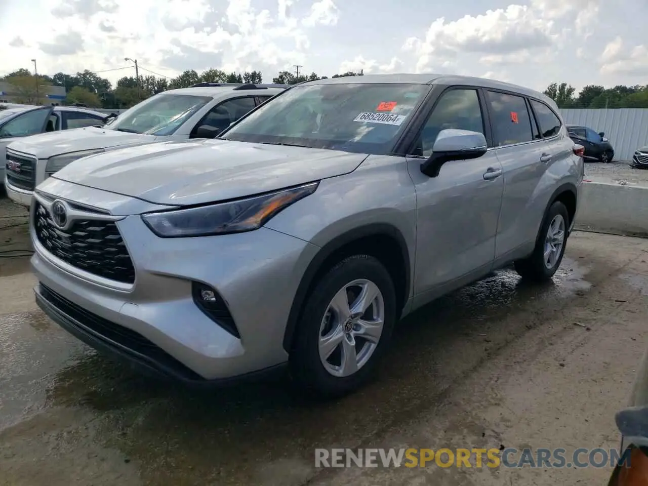 1 Photograph of a damaged car 5TDKDRAH0PS512838 TOYOTA HIGHLANDER 2023