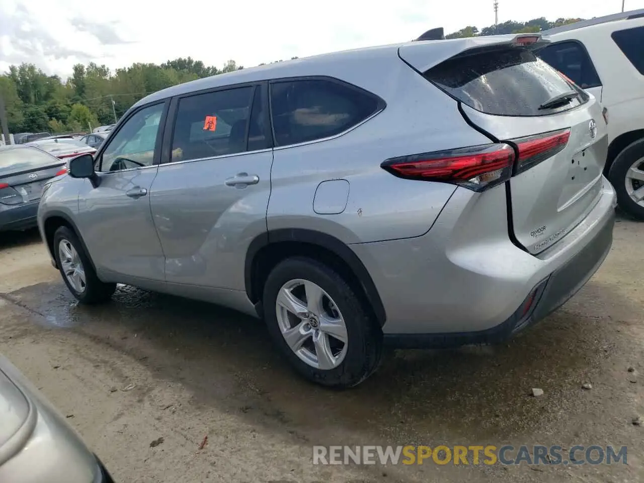 2 Photograph of a damaged car 5TDKDRAH0PS512838 TOYOTA HIGHLANDER 2023
