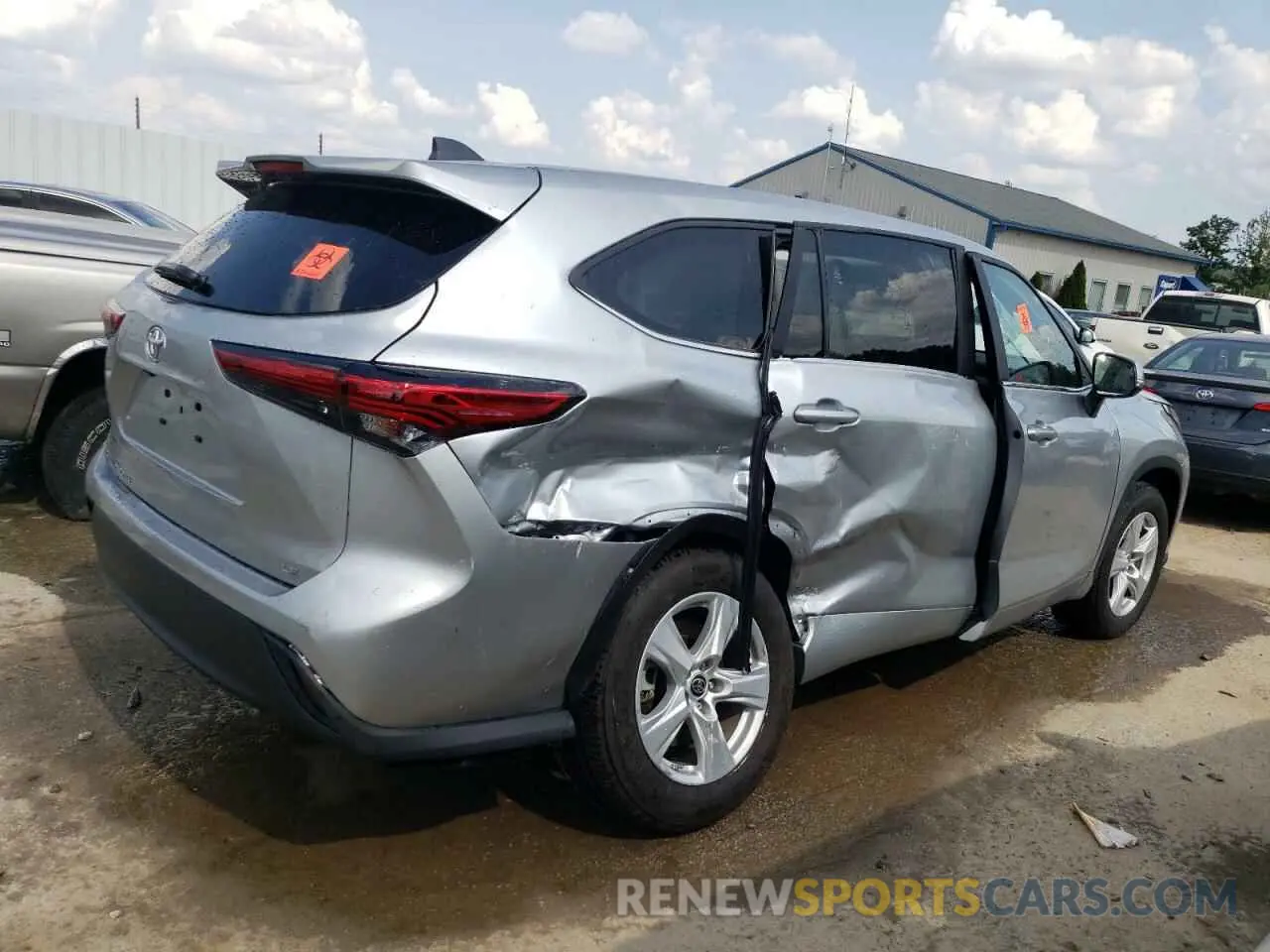 3 Photograph of a damaged car 5TDKDRAH0PS512838 TOYOTA HIGHLANDER 2023