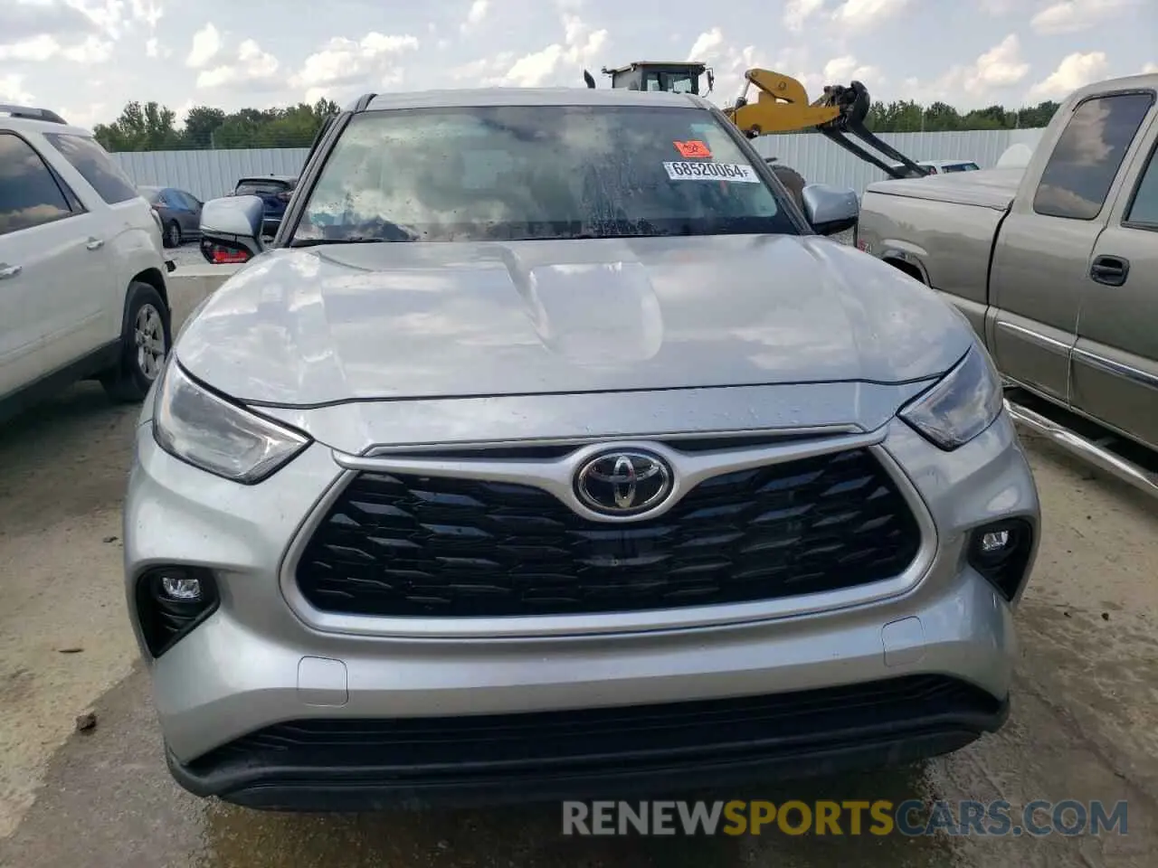 5 Photograph of a damaged car 5TDKDRAH0PS512838 TOYOTA HIGHLANDER 2023
