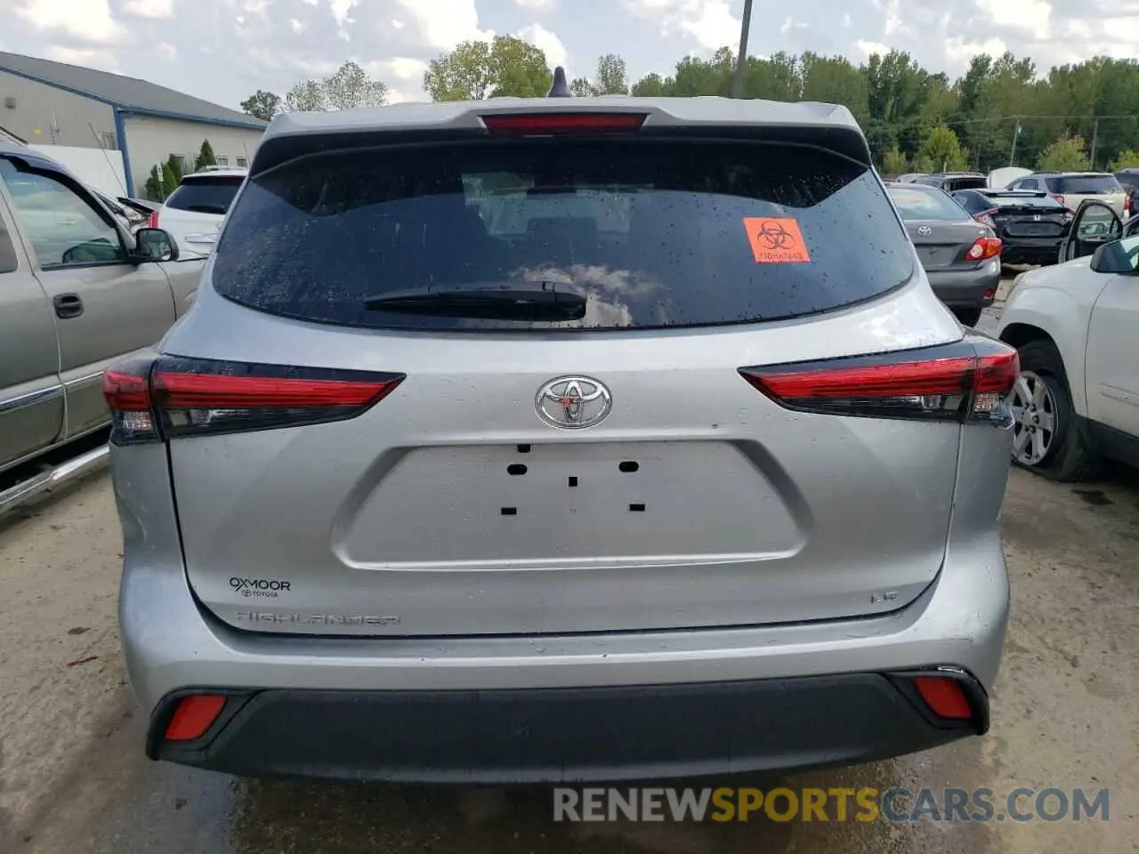 6 Photograph of a damaged car 5TDKDRAH0PS512838 TOYOTA HIGHLANDER 2023